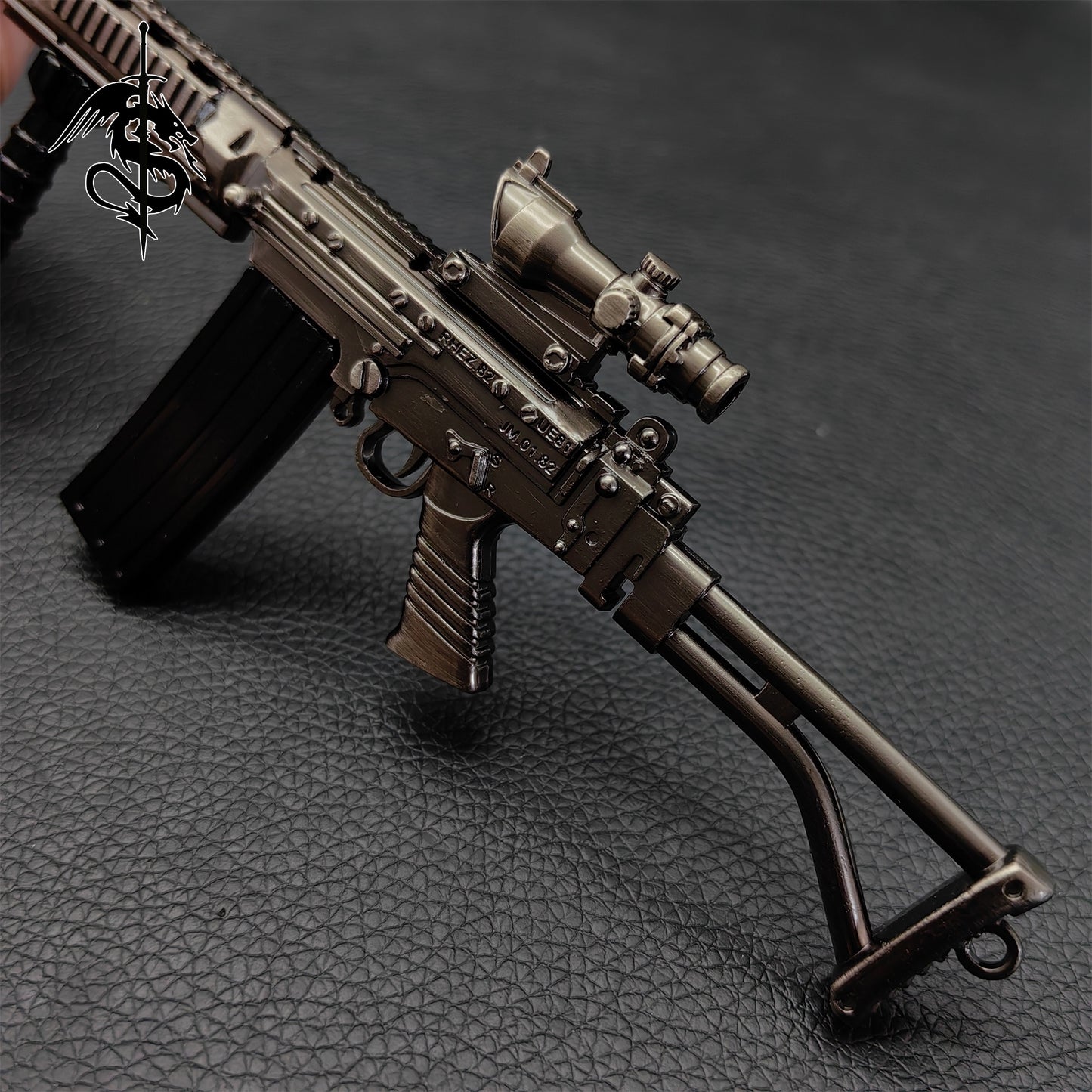 SA58 Para Gun Miniature Metal Tiny SA58 Tactical Carbine Replica