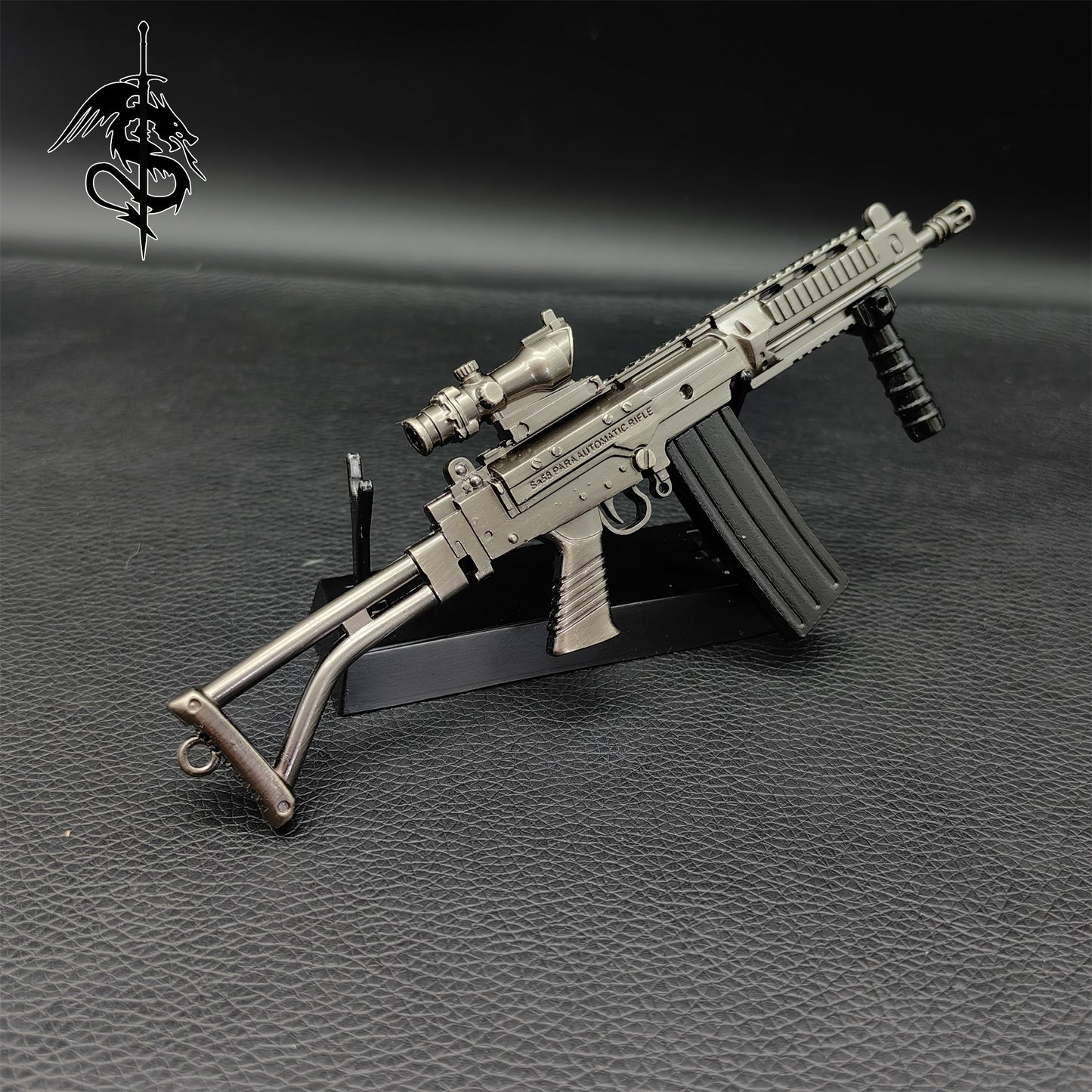 SA58 Para Gun Miniature Metal Tiny SA58 Tactical Carbine Replica
