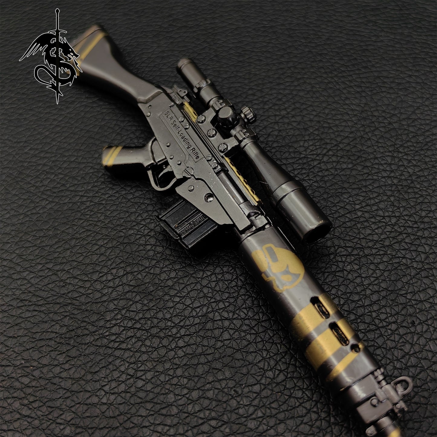 SLR Sniper Rifle DMR Designated Marksman Rifle Toy Gun Metal Replica