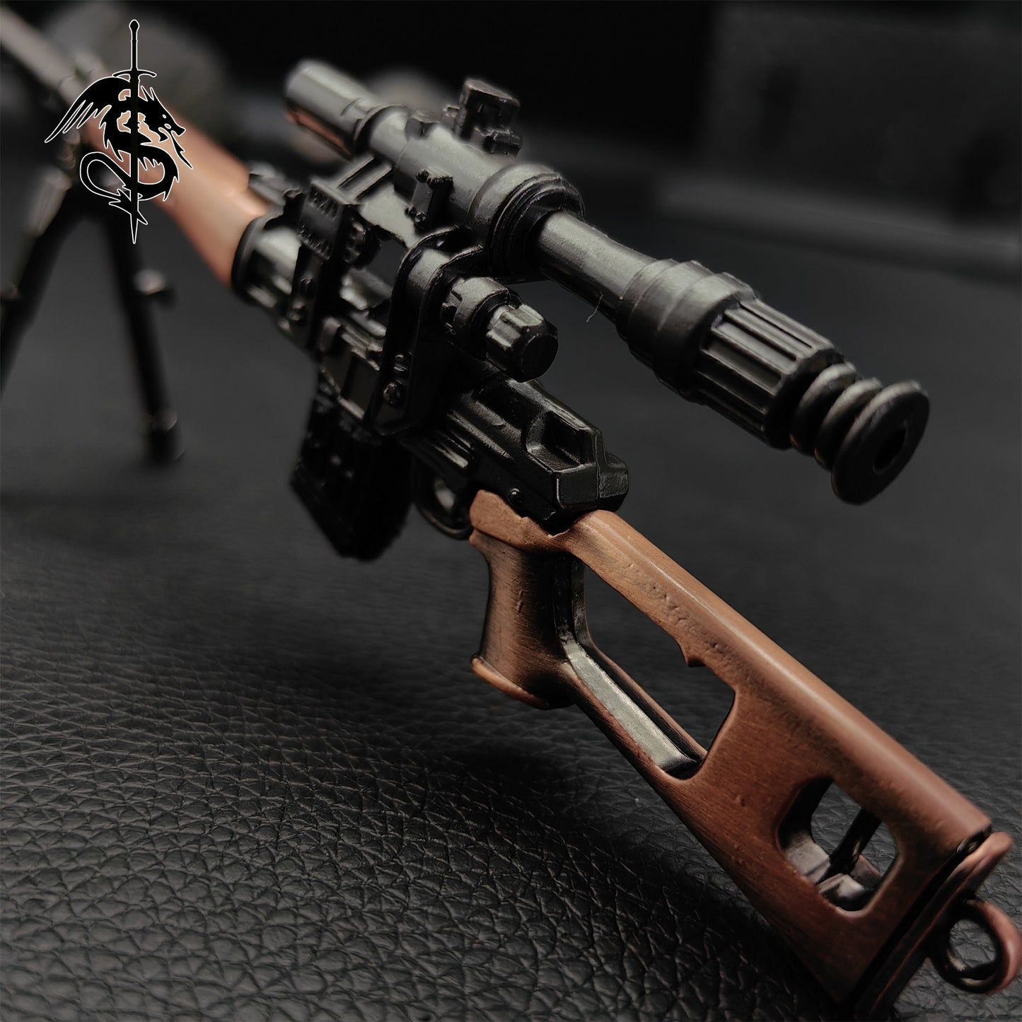 SVD Dragunov Sniper Rifle Metal Small Dragunov Gun Replica