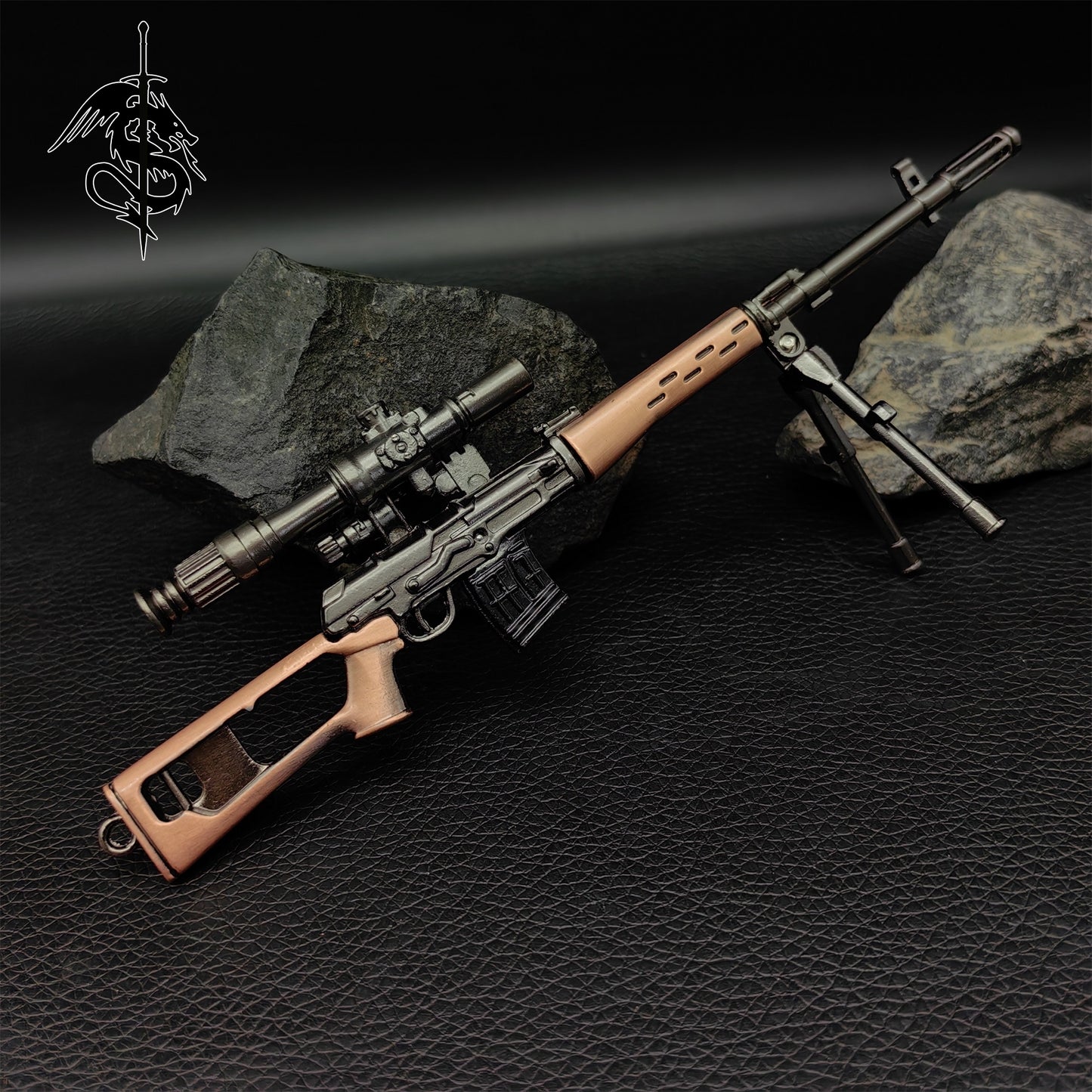 SVD Dragunov Sniper Rifle Metal Small Dragunov Gun Replica