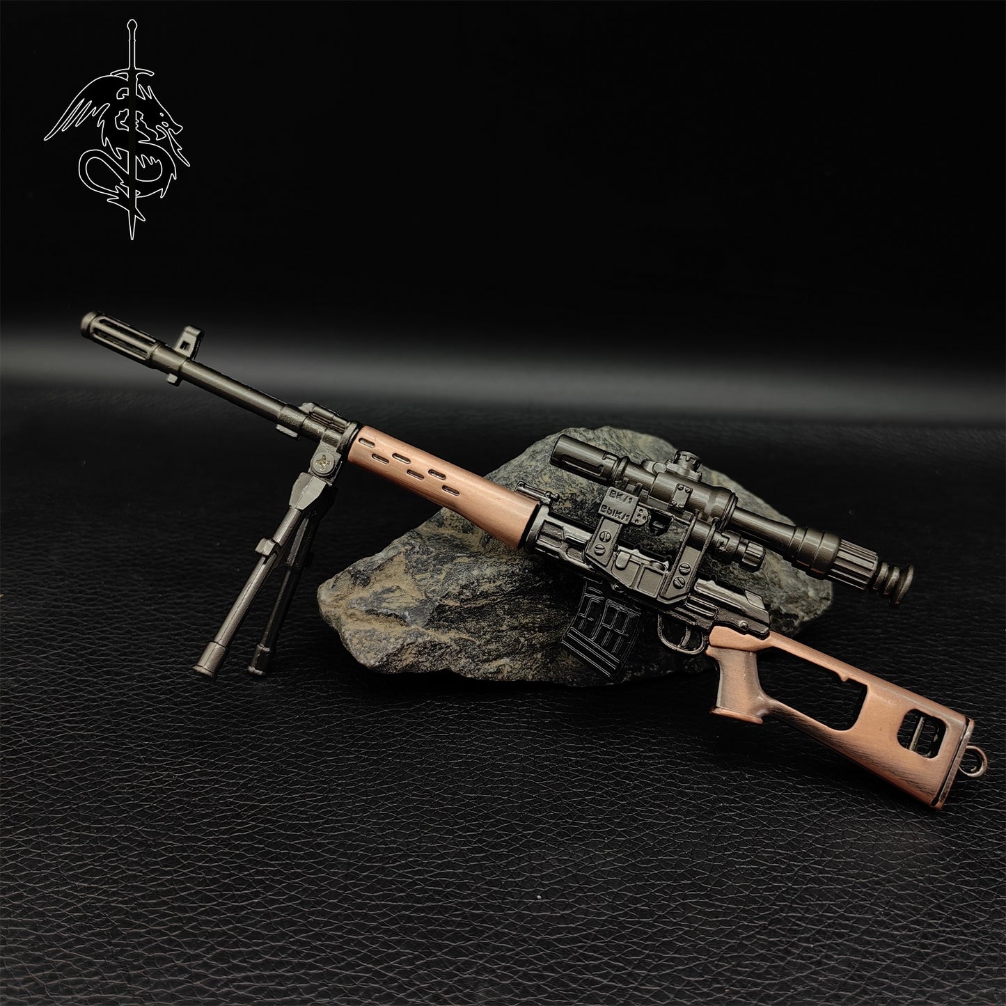 SVD Dragunov Sniper Rifle Metal Small Dragunov Gun Replica