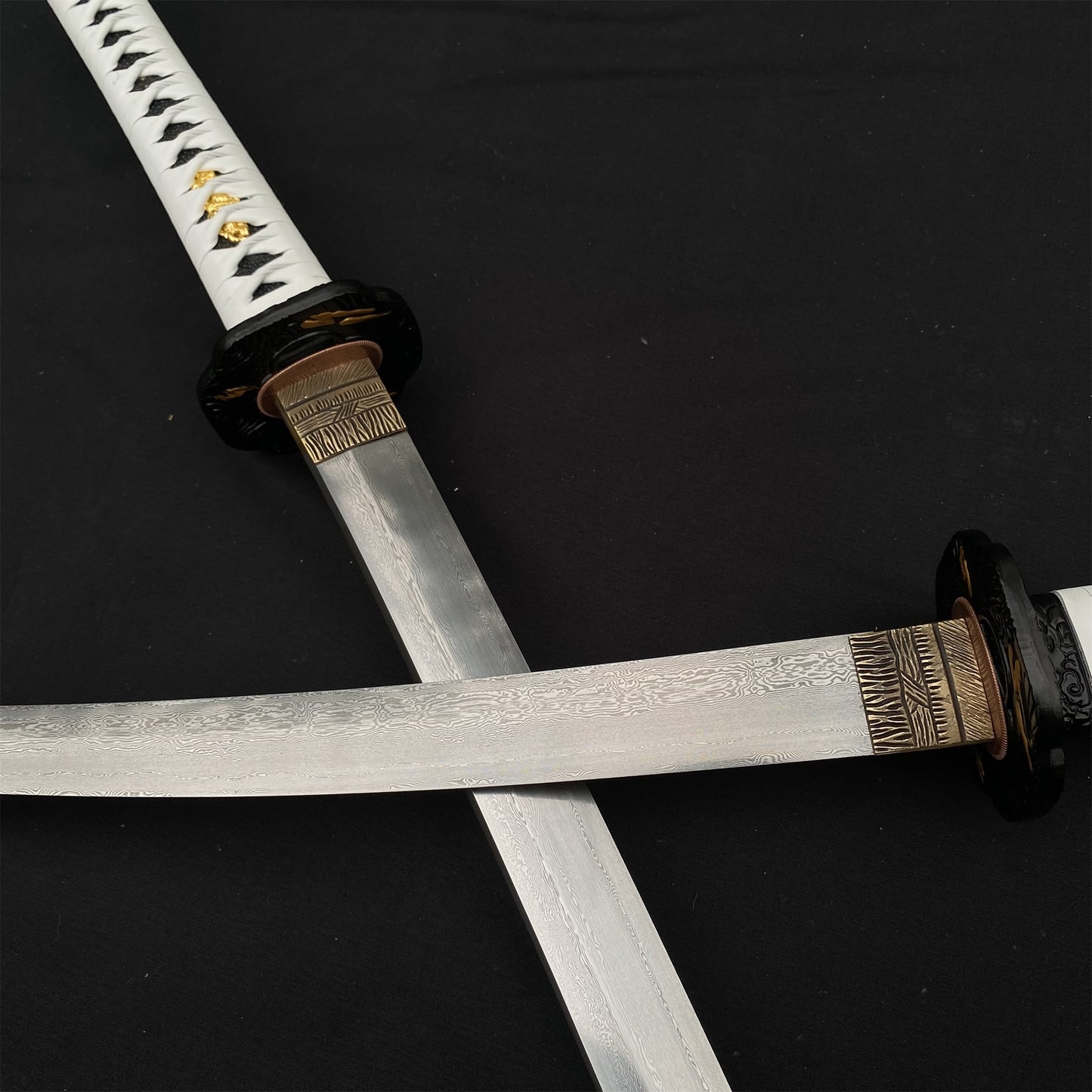 Jin Sakai Katana & Tanto Set-Damascus Steel Special Edition
