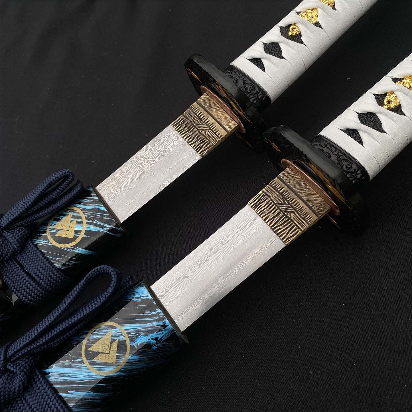 Jin Sakai Katana & Tanto Set-Damascus Steel Special Edition