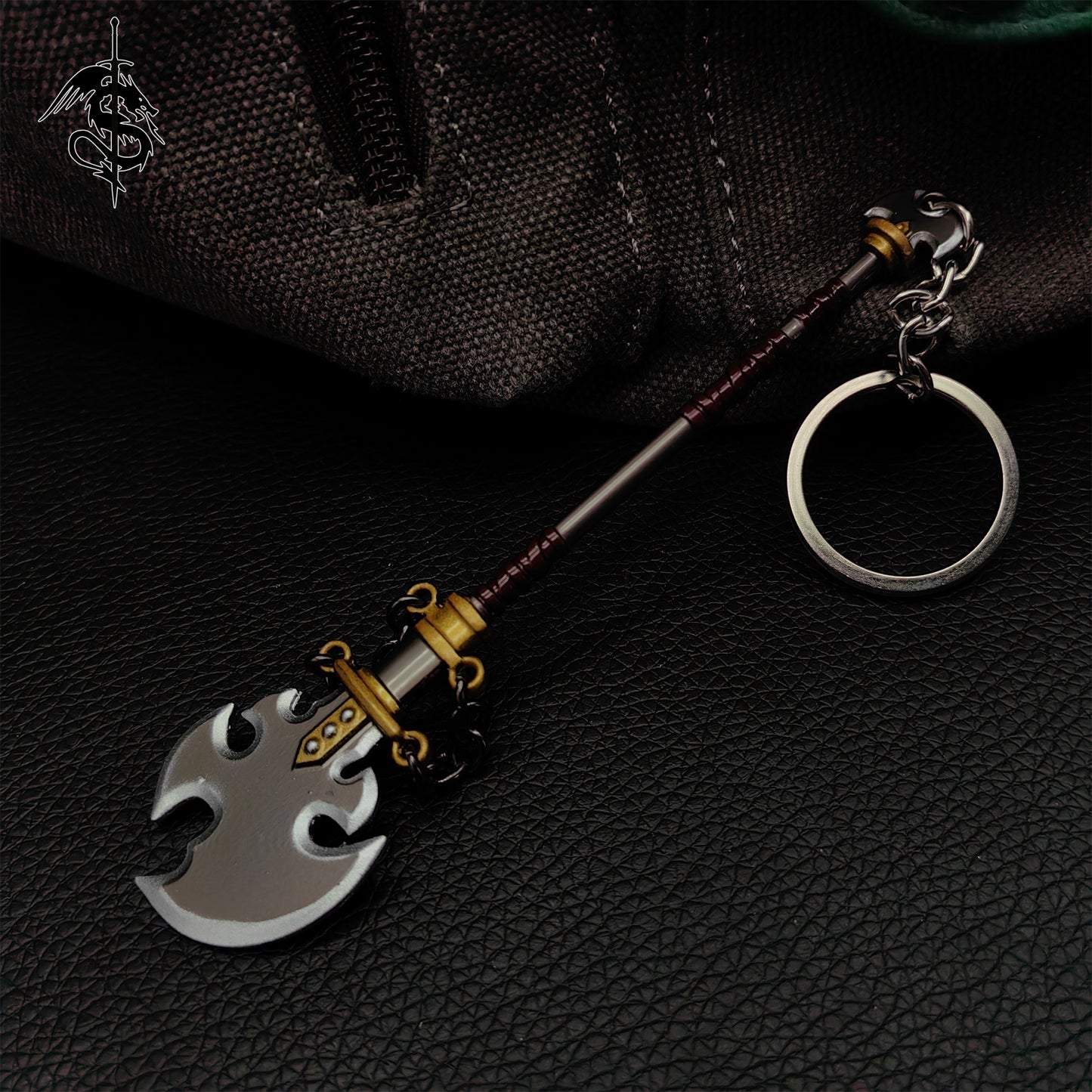 Metal Savage Lynel Spear Mini Weapon Keychain
