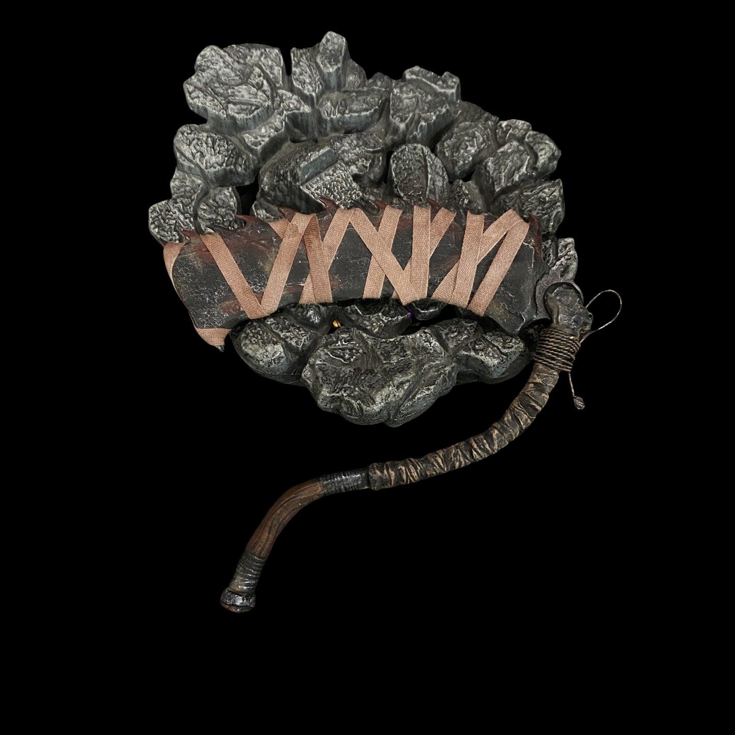 Hunter Saw Cleaver 3D Printed Resin Miniature