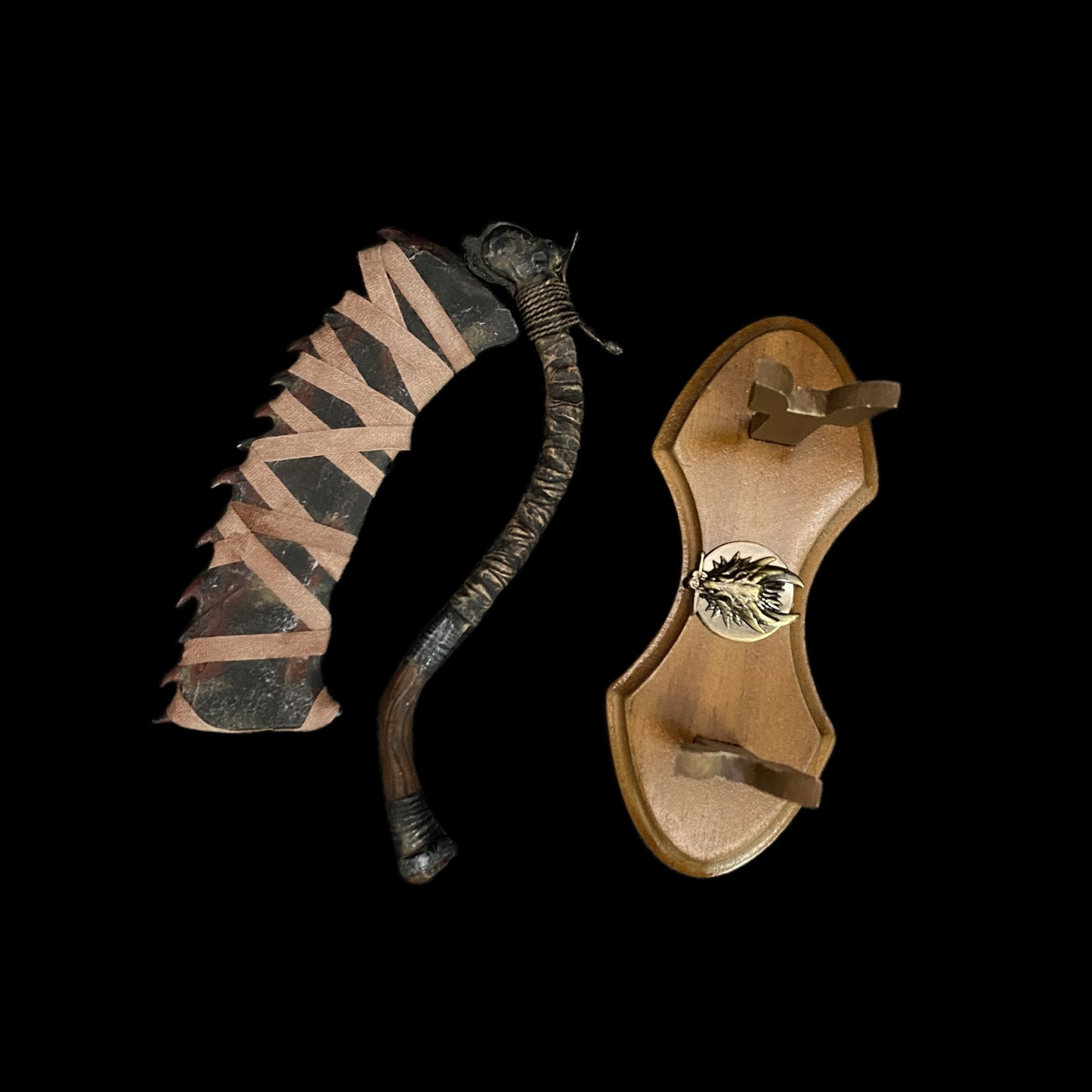 Hunter Saw Cleaver 3D Printed Resin Miniature