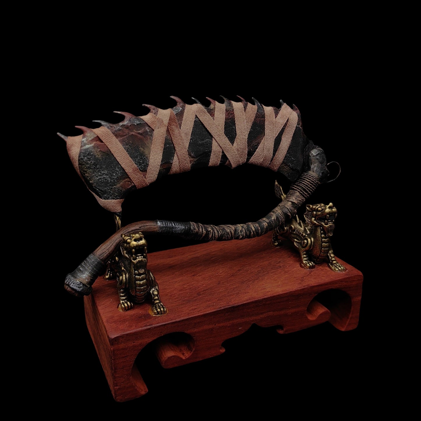 Hunter Saw Cleaver 3D Printed Resin Miniature