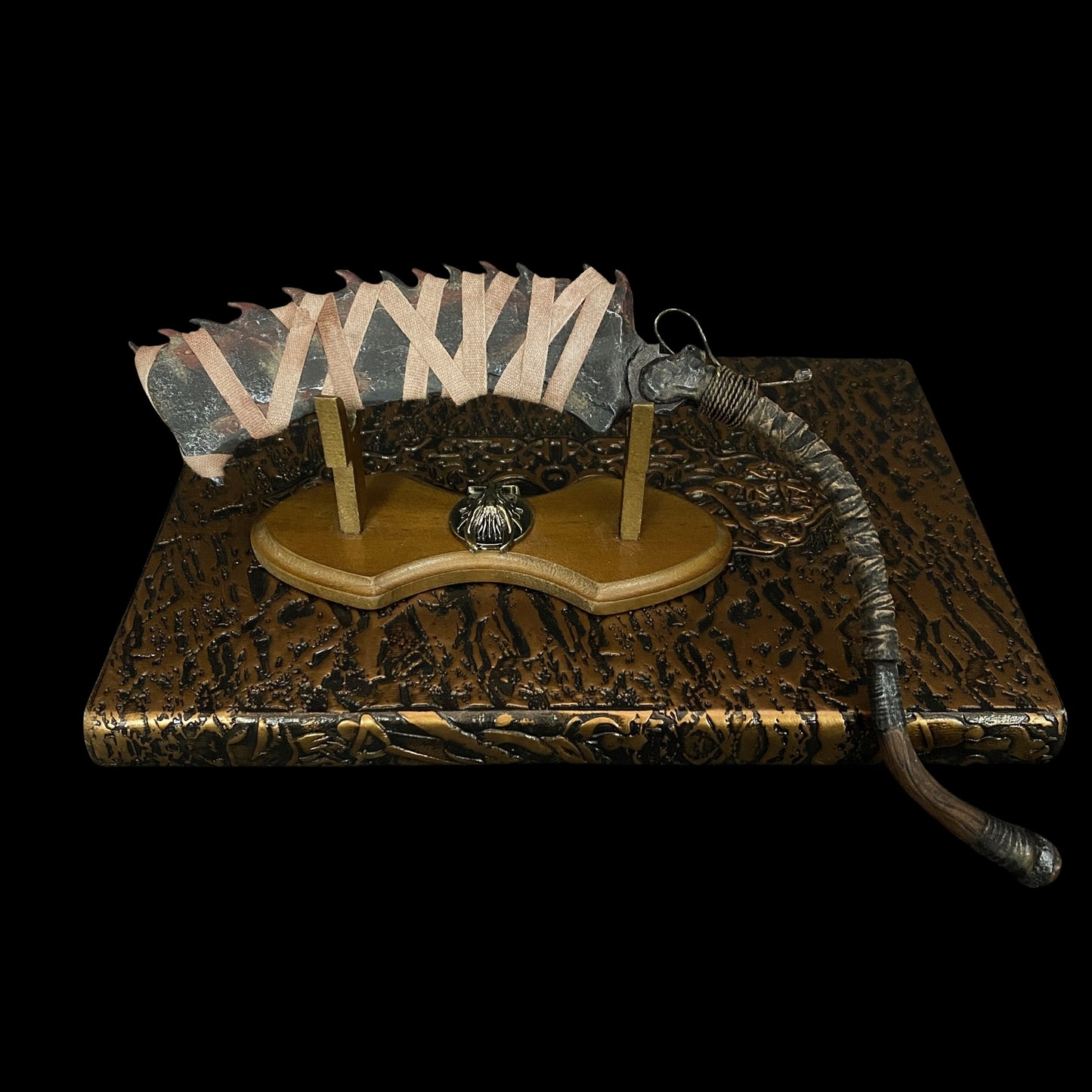 Hunter Saw Cleaver 3D Printed Resin Miniature