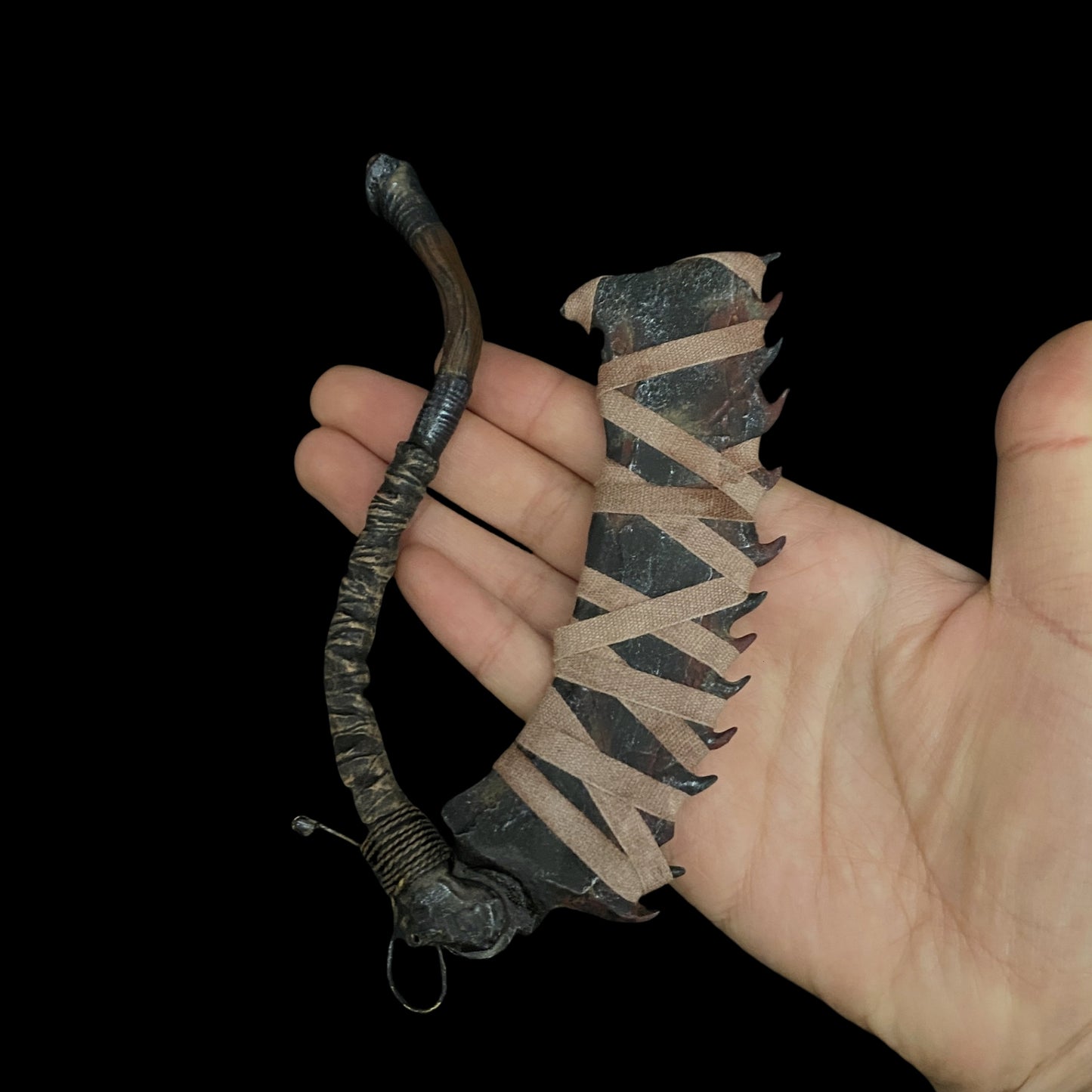 Hunter Saw Cleaver 3D Printed Resin Miniature