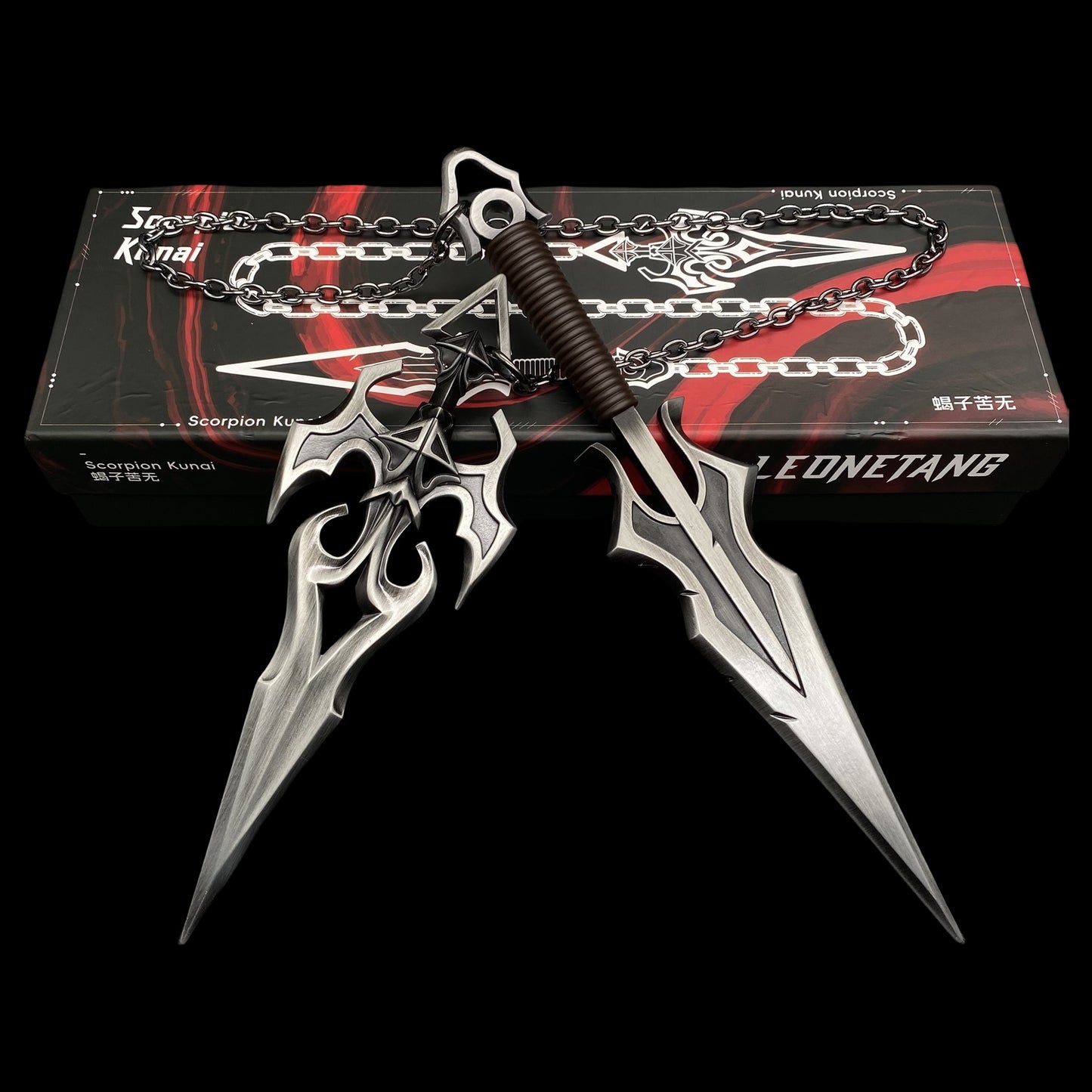 IRL Scorpion Kunai MK Prop Metal Replica
