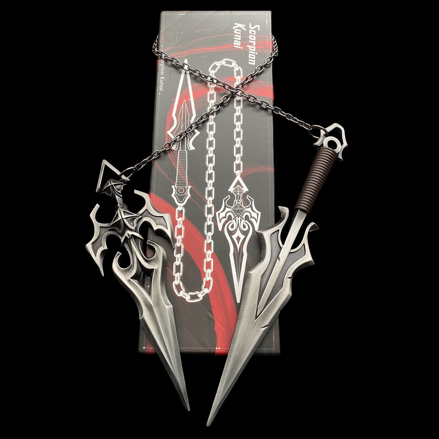 IRL Scorpion Kunai MK Prop Metal Replica