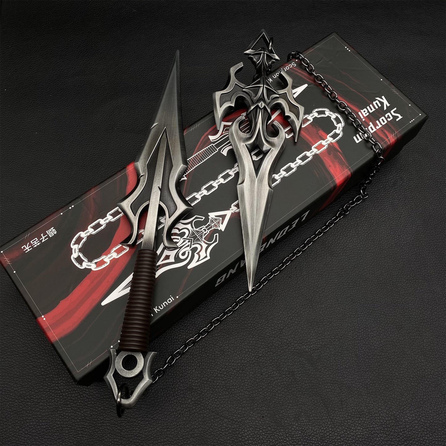 IRL Scorpion Kunai MK Prop Metal Replica
