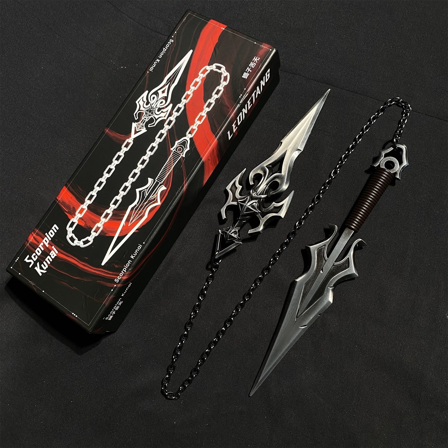 IRL Scorpion Kunai MK Prop Metal Replica
