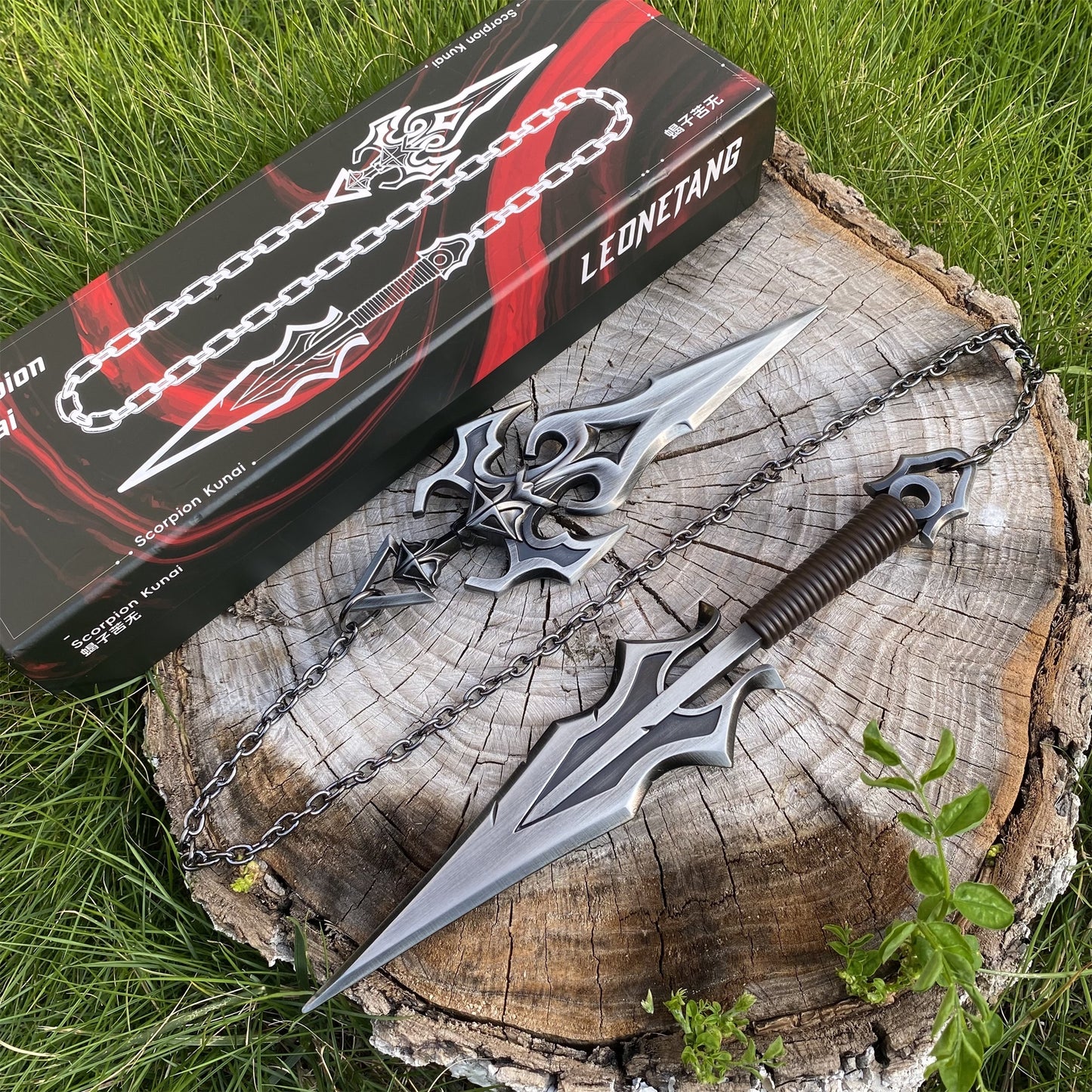 IRL Scorpion Kunai MK Prop Metal Replica