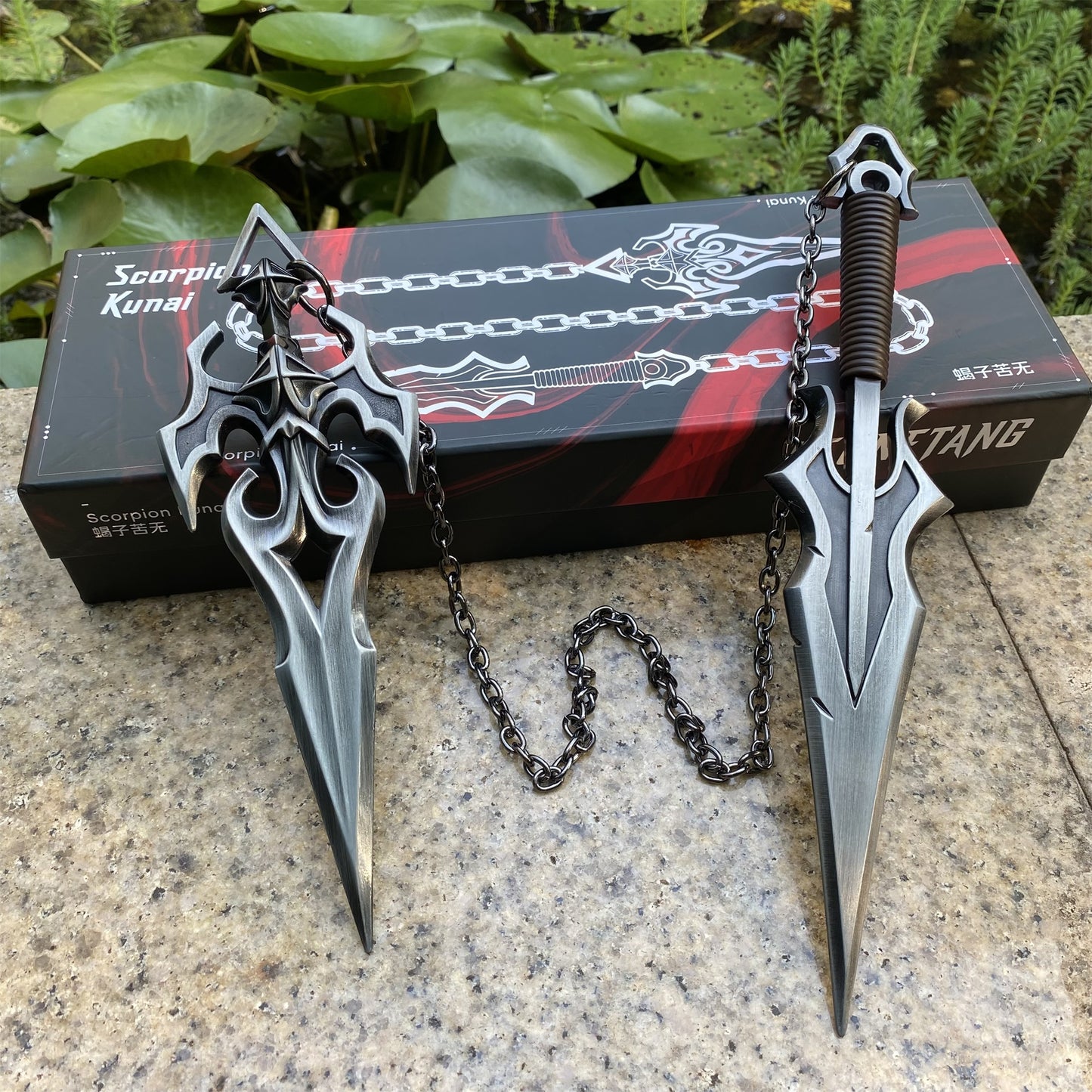 IRL Scorpion Kunai MK Prop Metal Replica