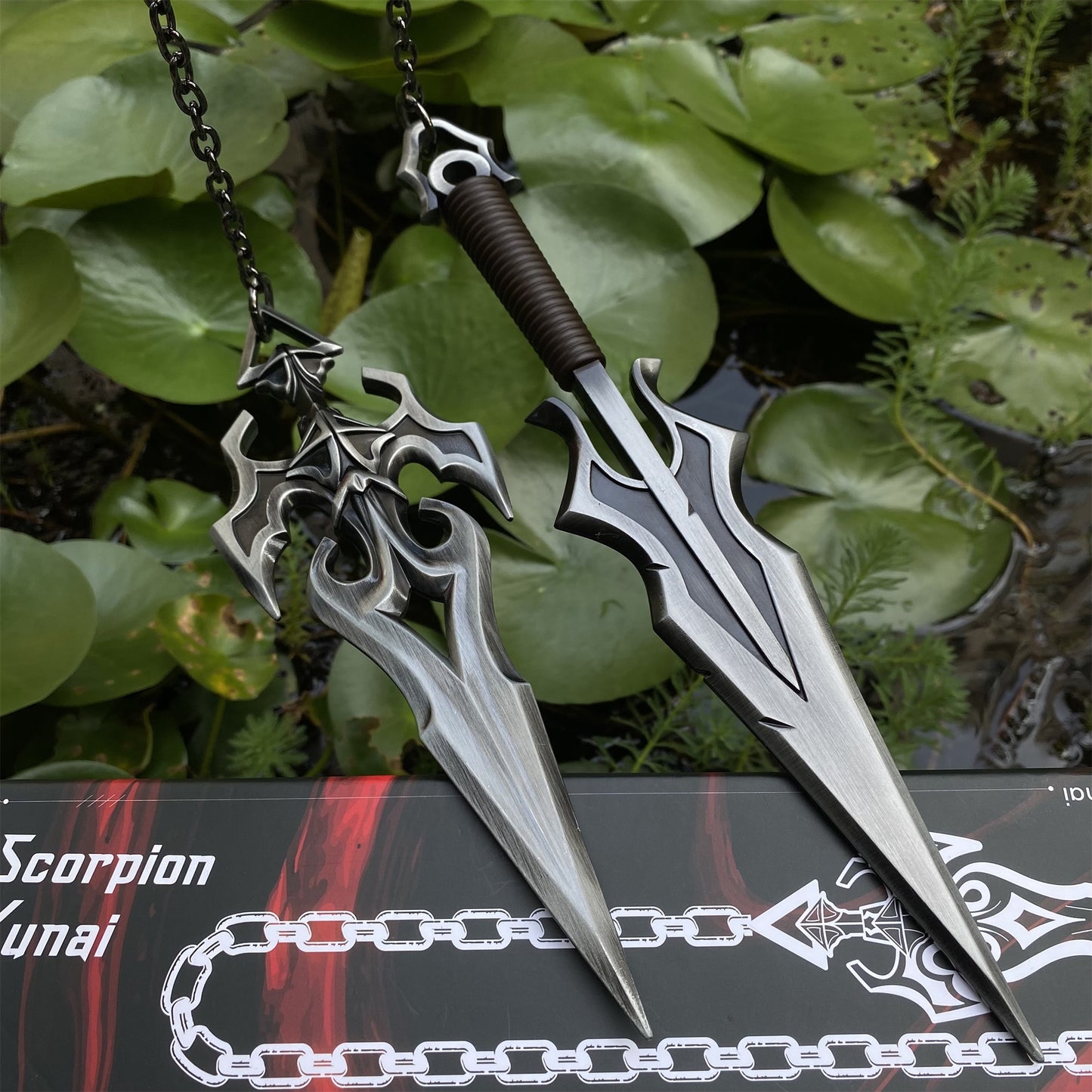 IRL Scorpion Kunai MK Prop Metal Replica
