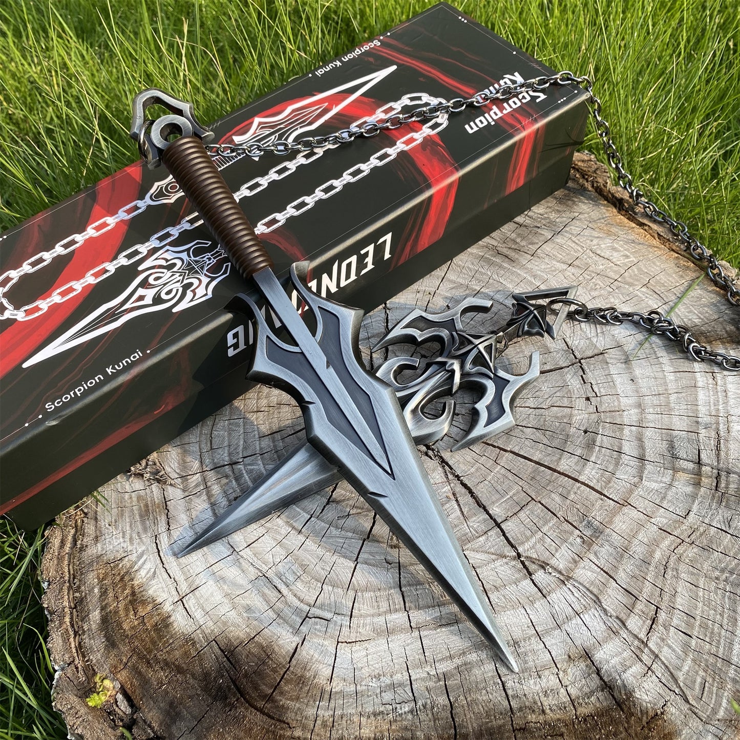IRL Scorpion Kunai MK Prop Metal Replica