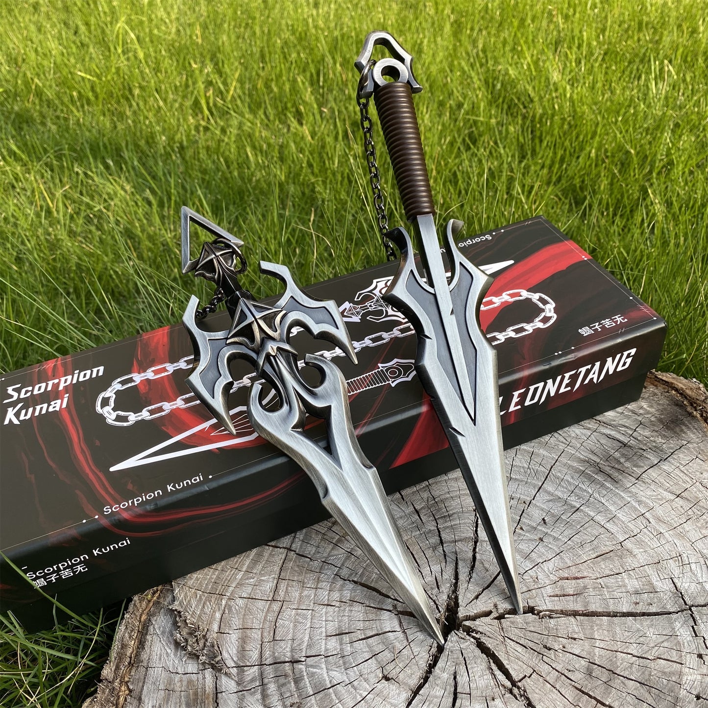 IRL Scorpion Kunai MK Prop Metal Replica