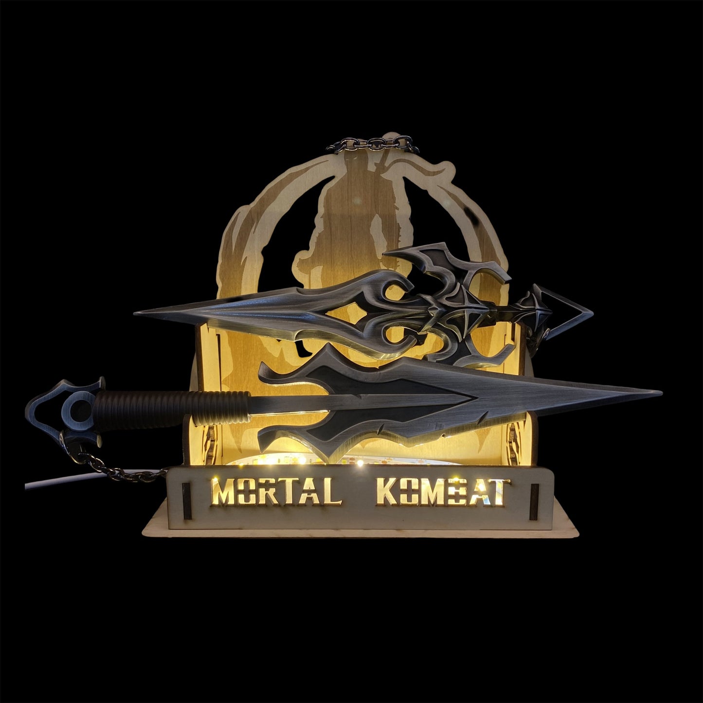 IRL Scorpion Kunai MK Prop Metal Replica