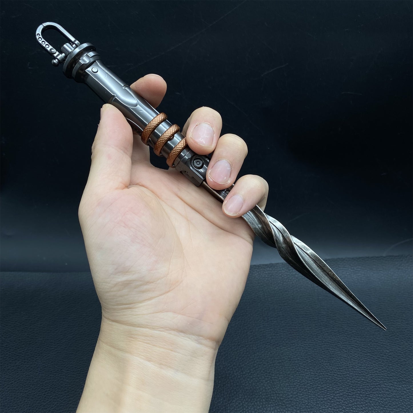 Mini Serrated Armor-Piercing Dagger Metal Replica
