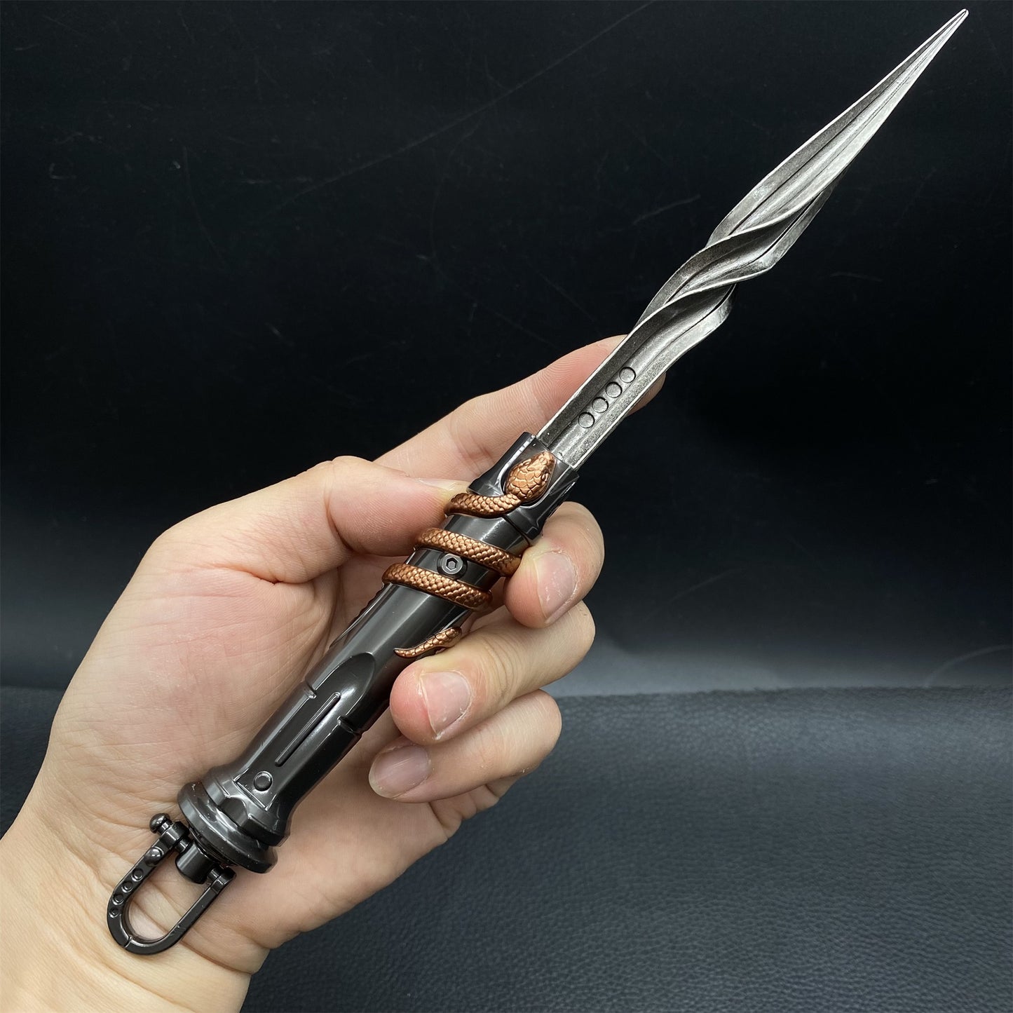 Mini Serrated Armor-Piercing Dagger Metal Replica