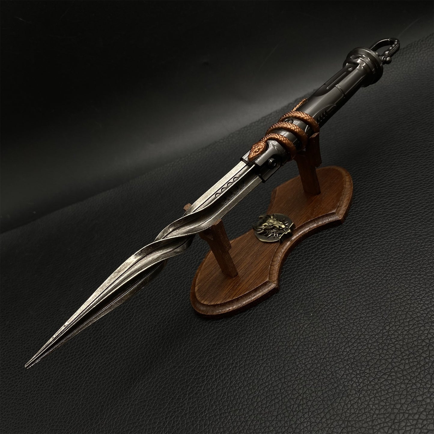 Mini Serrated Armor-Piercing Dagger Metal Replica