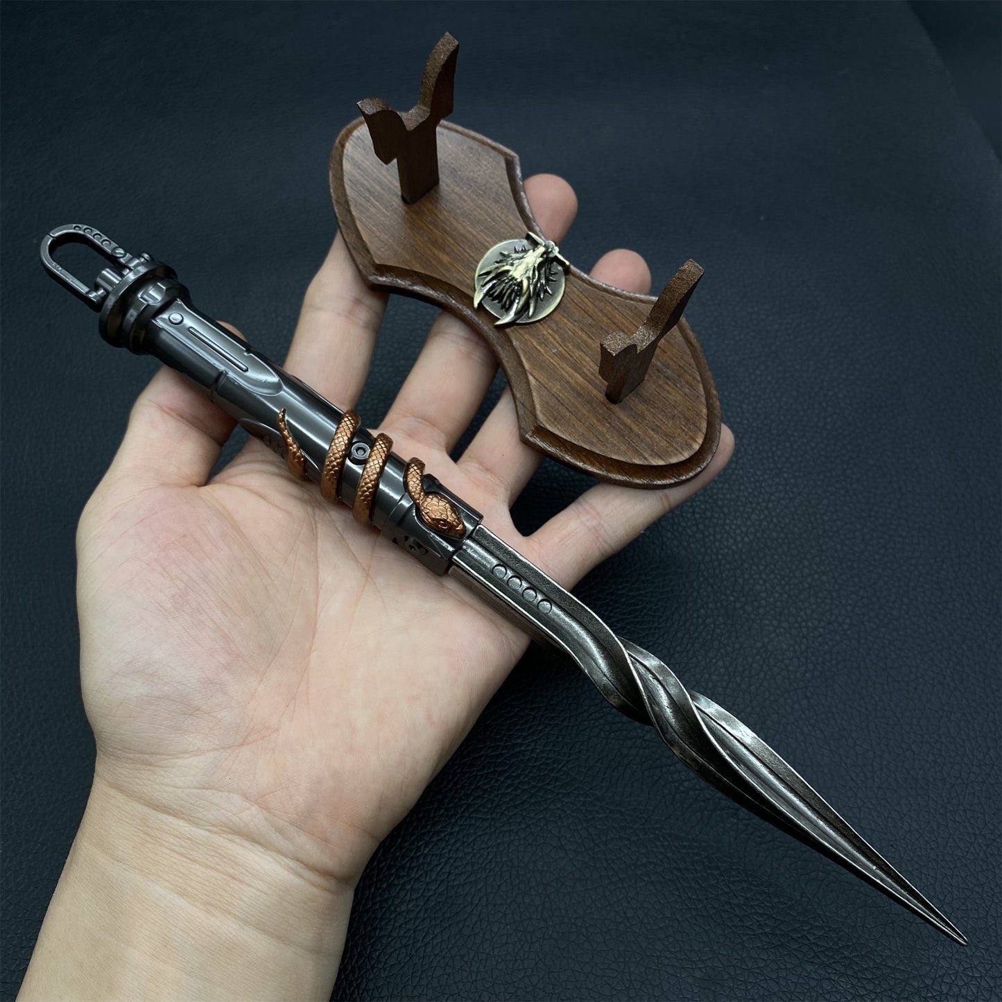 Mini Serrated Armor-Piercing Dagger Metal Replica