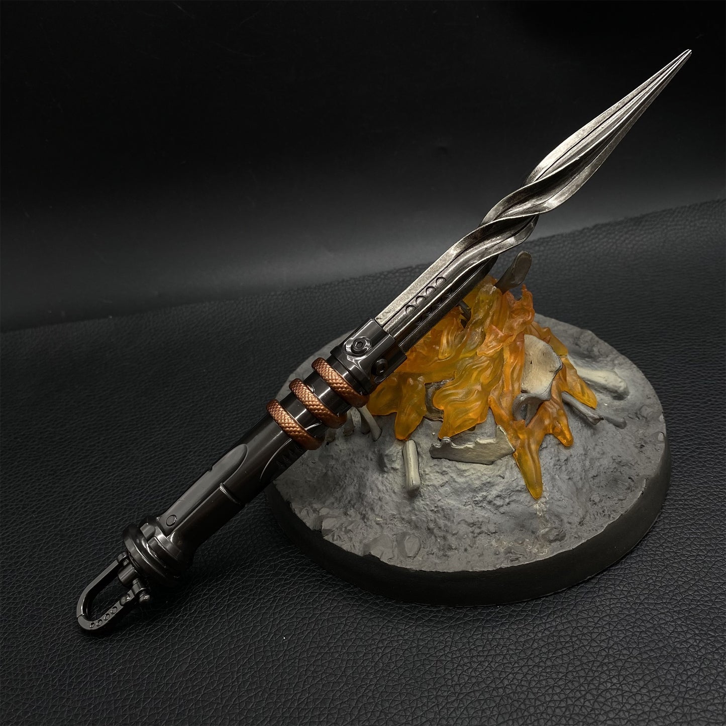 Mini Serrated Armor-Piercing Dagger Metal Replica