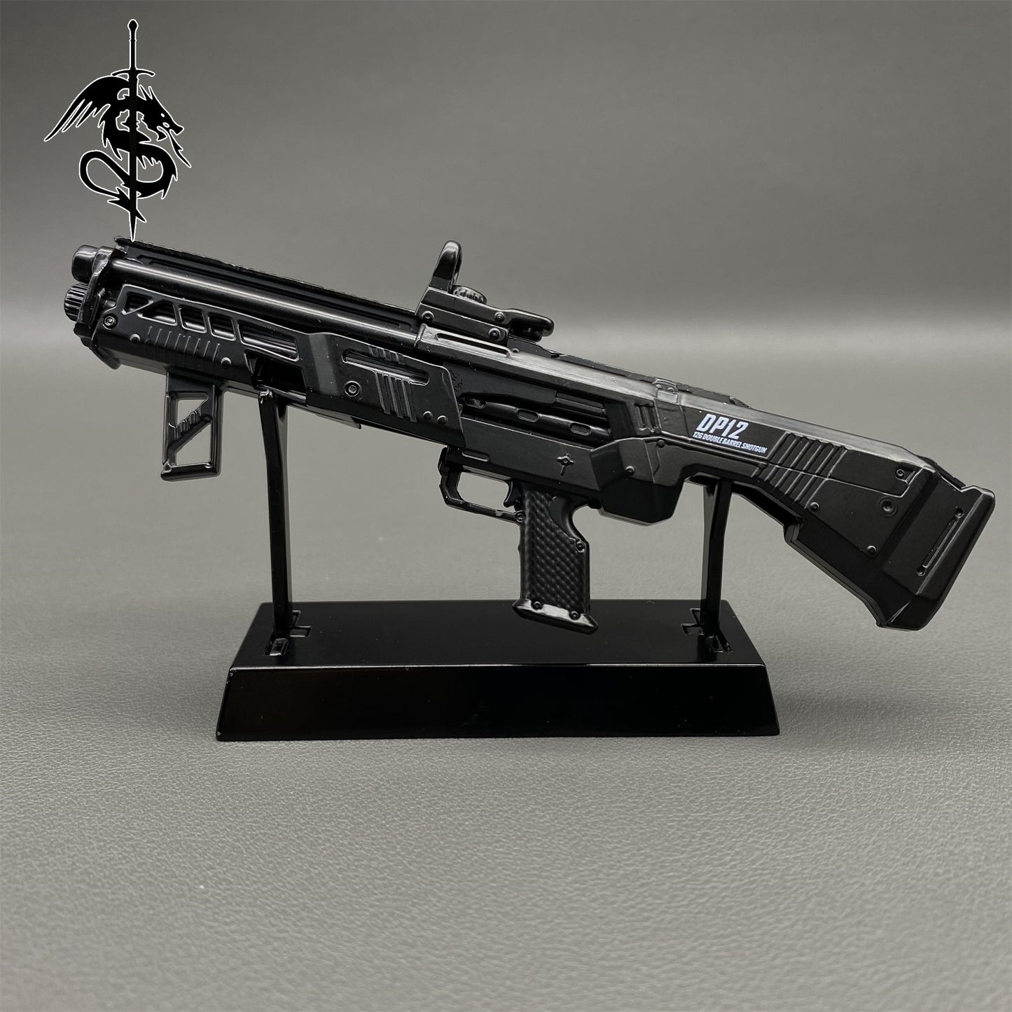 1:6 Arena Breakout Metal Tiny DP12 Double Barrel Shotgun Miniature