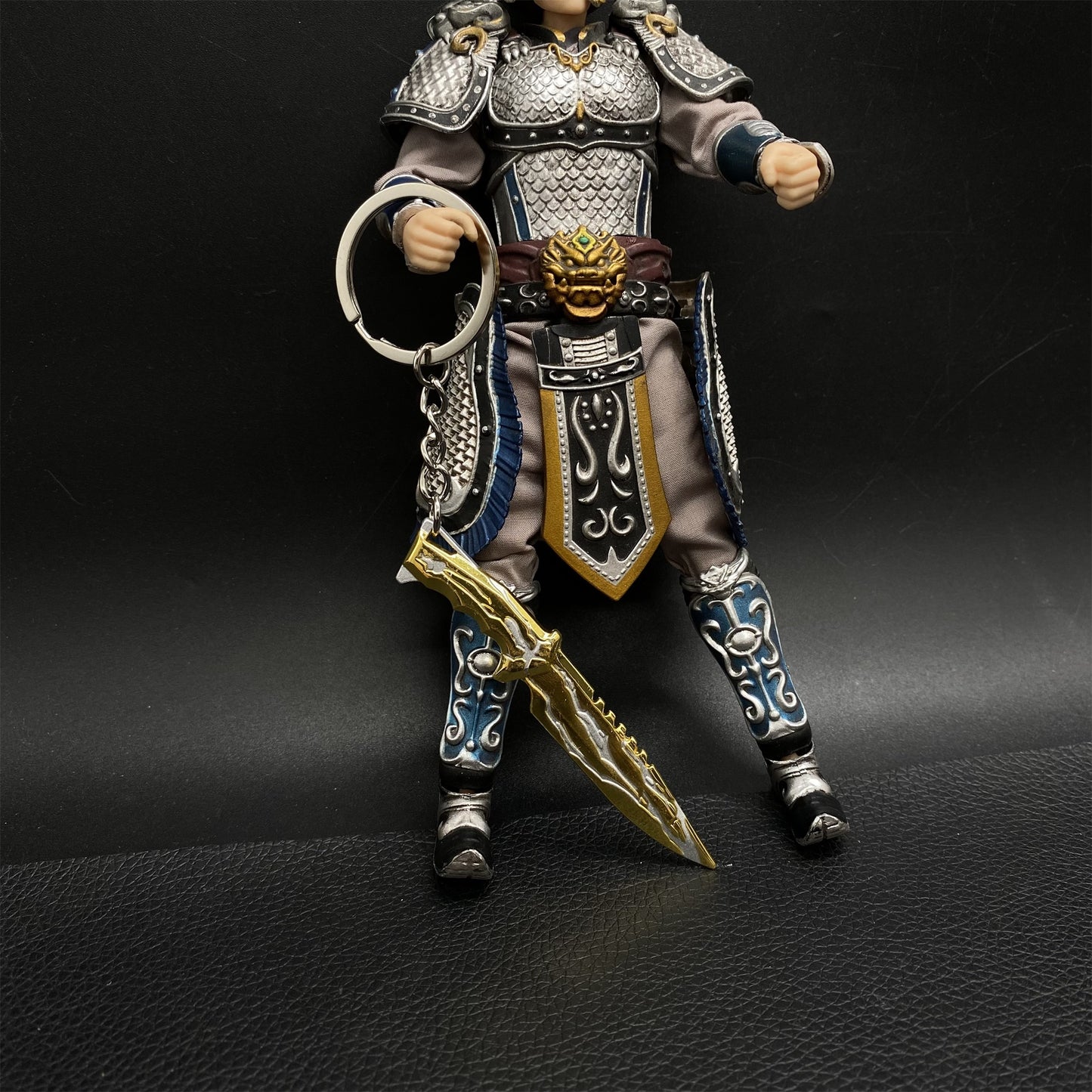 Metal Mini Smite Knife Keychain