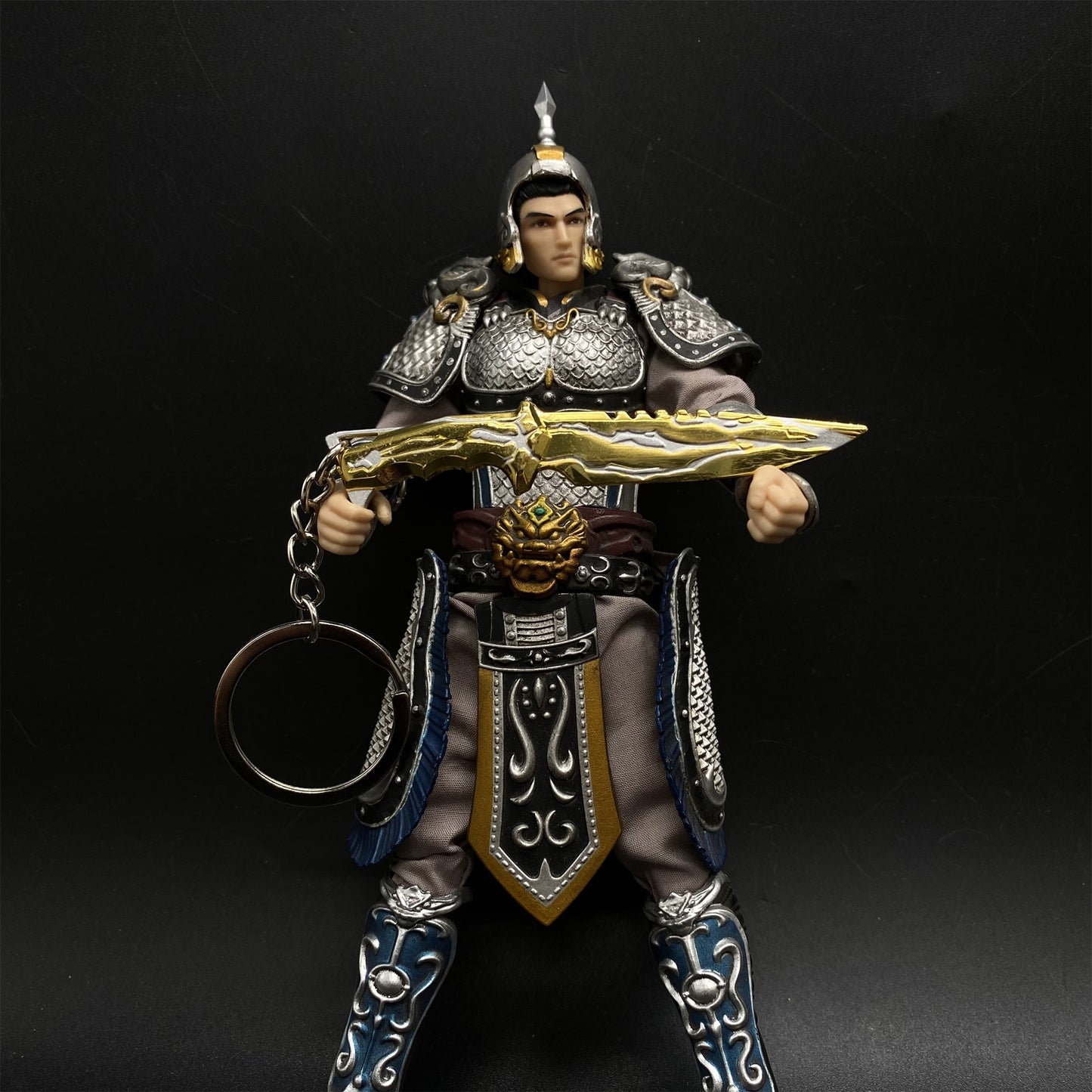 Metal Mini Smite Knife Keychain