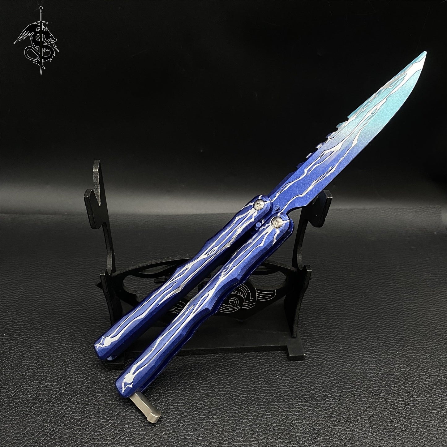 Metal Smite Knife Blunt Blade Balisong Trainer