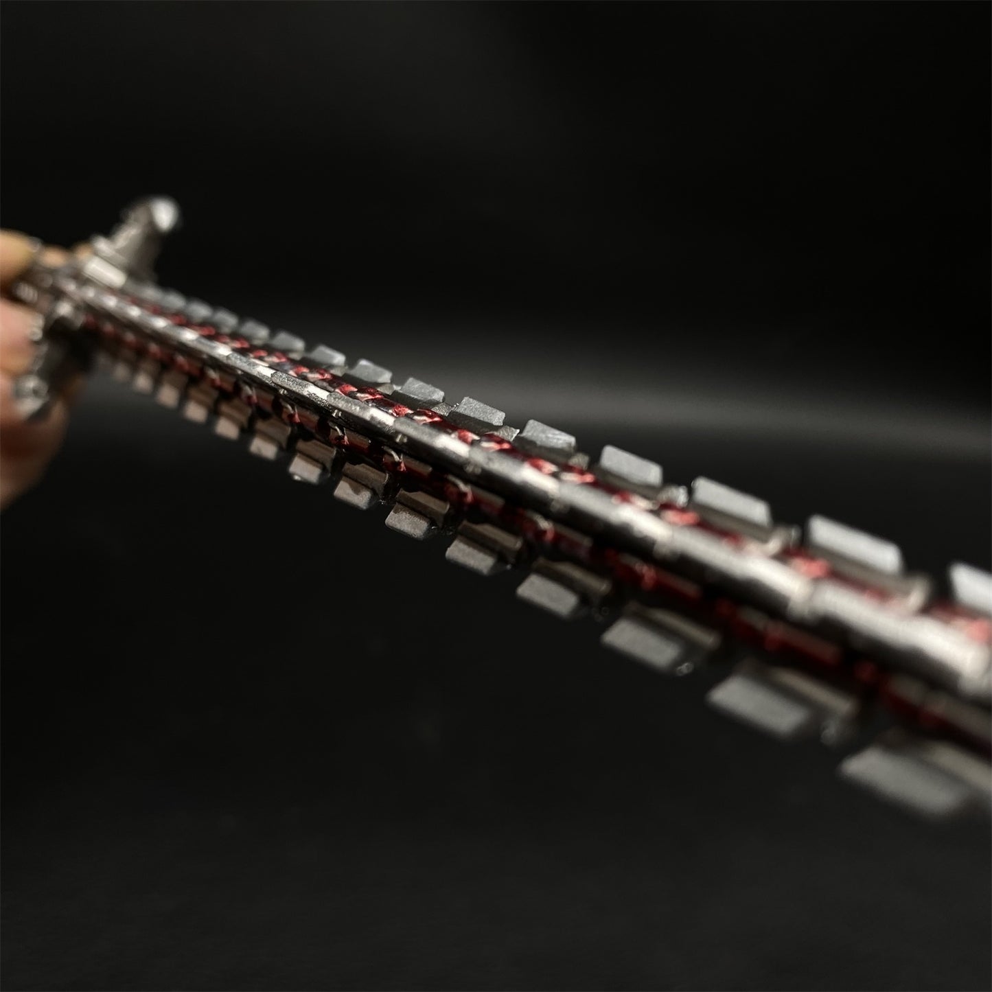 Metal Weapon Snake Blade Fan Mini Replica