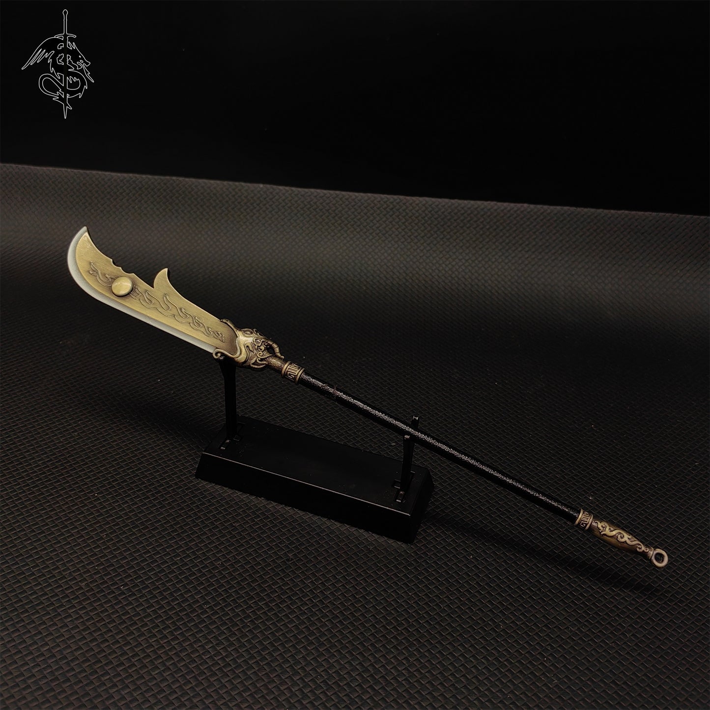 Alloy 8.7"Ancient Chinese Long Spear Replica Room Display 10 In 1 Pack