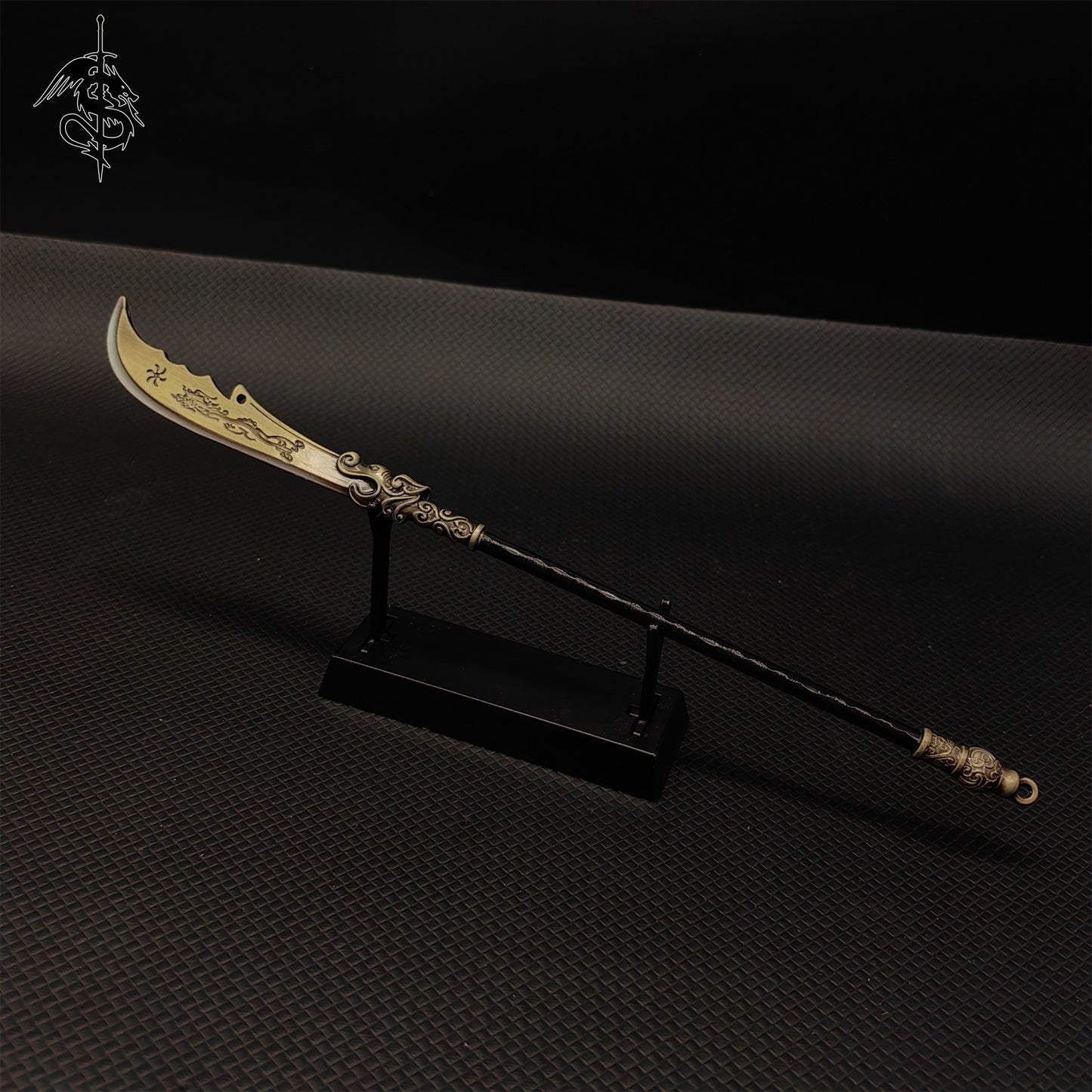 Alloy 8.7"Ancient Chinese Long Spear Replica Room Display 10 In 1 Pack