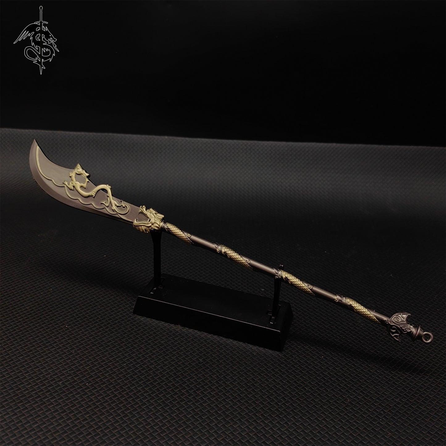 Alloy 8.7"Ancient Chinese Long Spear Replica Room Display 10 In 1 Pack