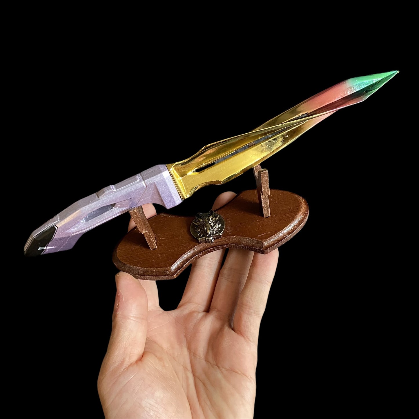 Val Splitter Colorful Knife Metal Replica