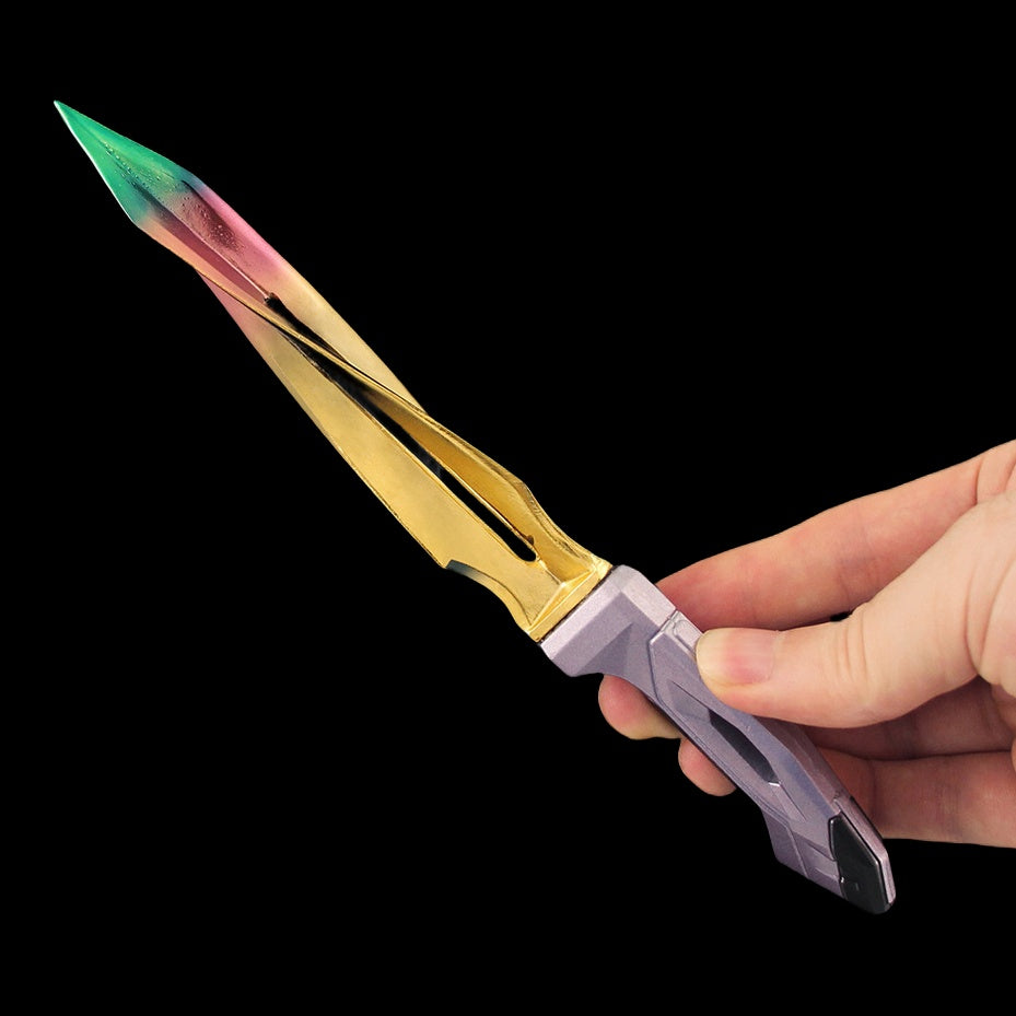 Val Splitter Colorful Knife Metal Replica