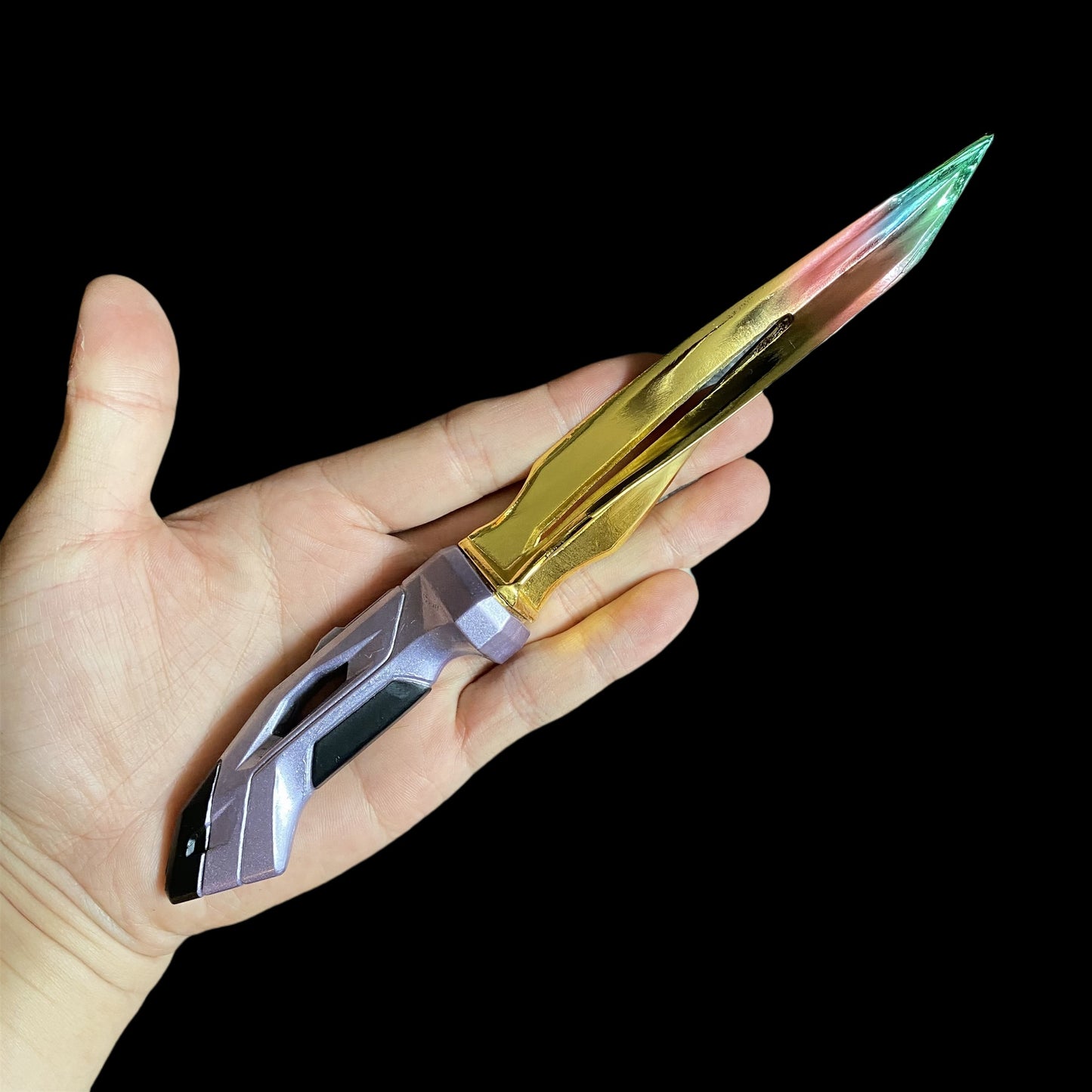 Val Splitter Colorful Knife Metal Replica