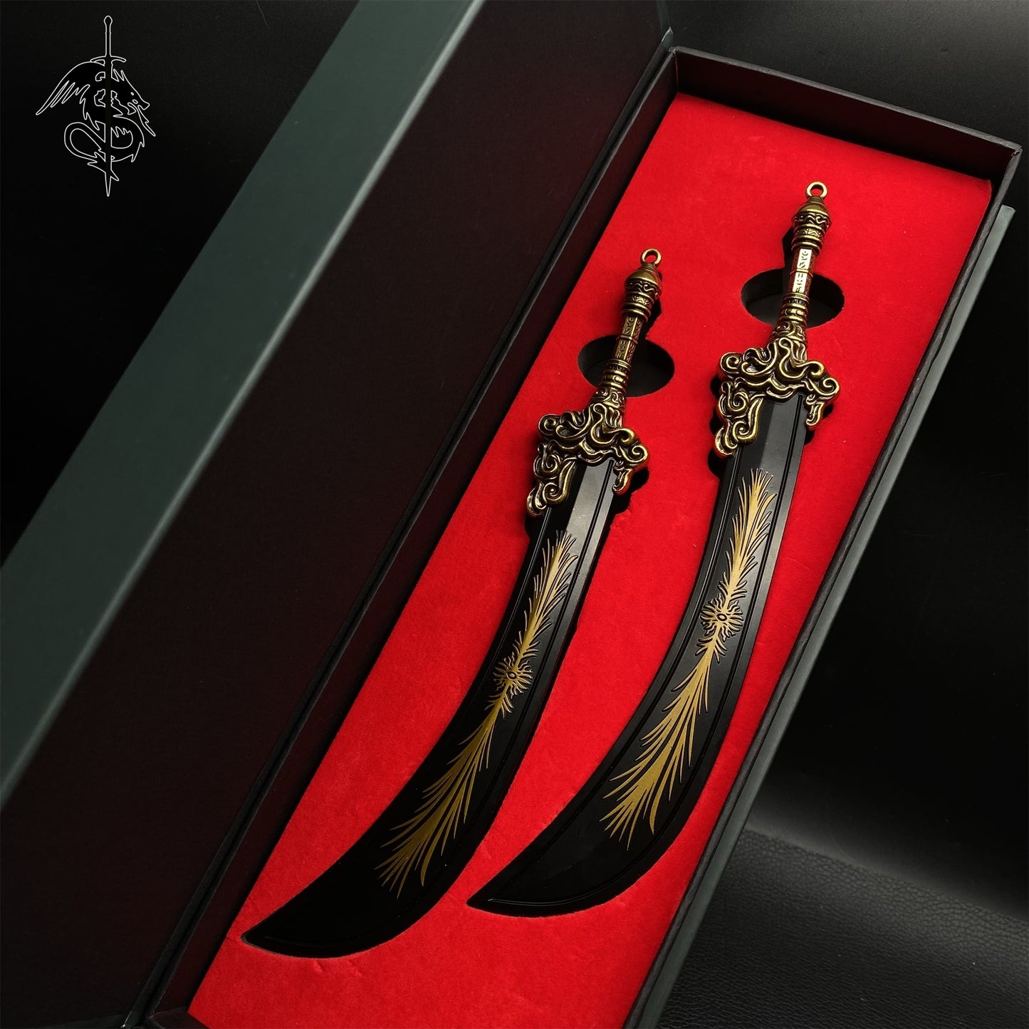ER Game Metal Starscourge Greatsword Dual Sword Gift Box
