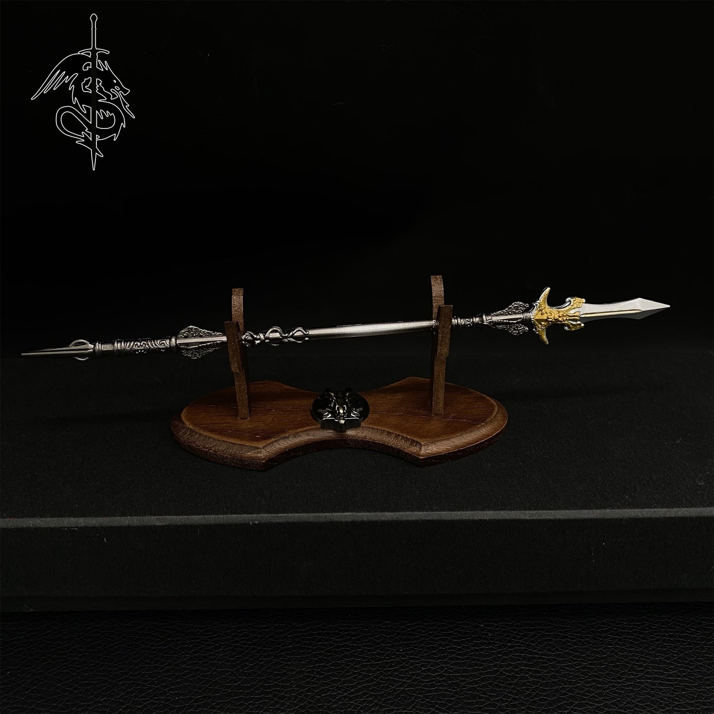 Black Myth:Wukong Stronger Tri-Point Double-Edged Spear Metal Replica