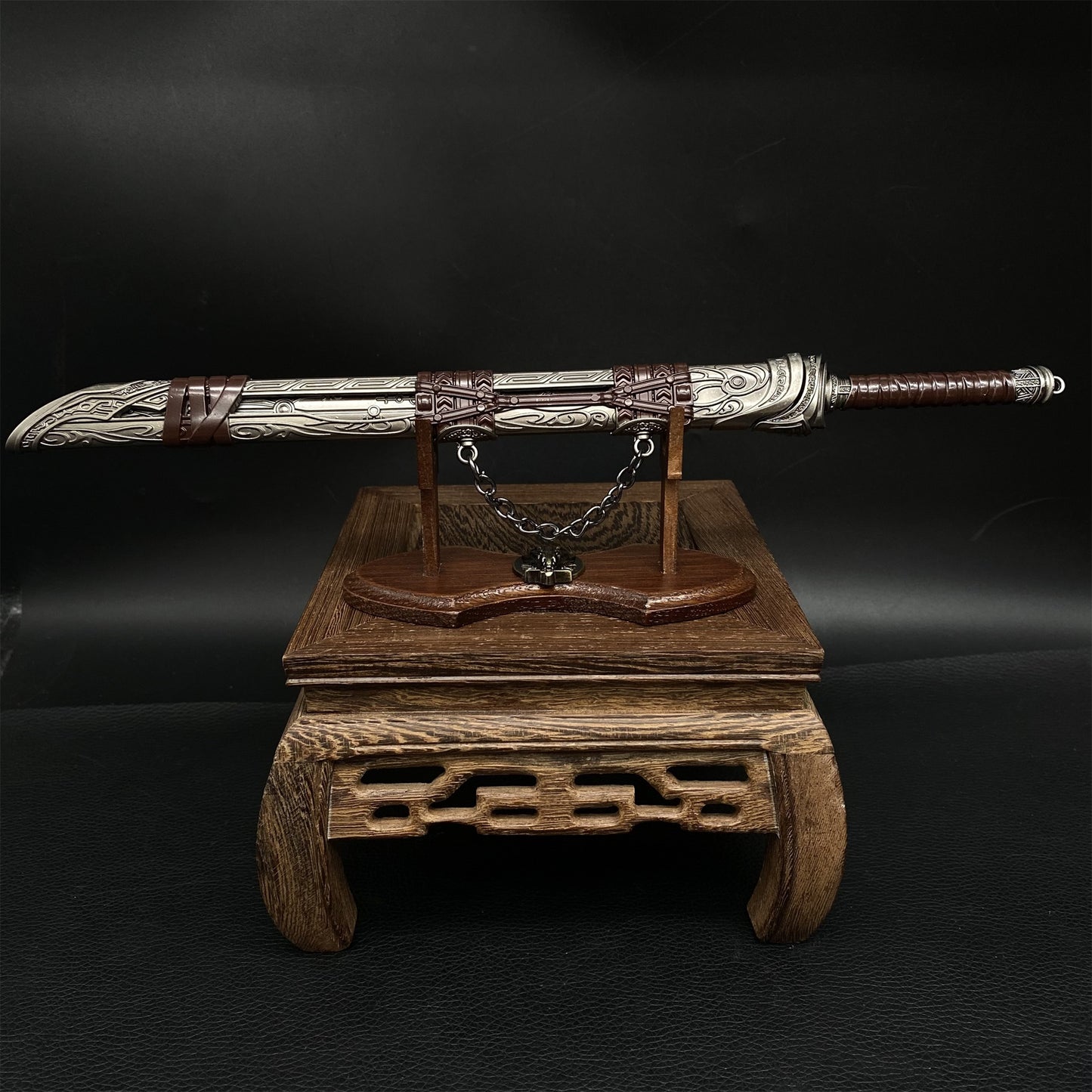 Anime peripheral metal Taiping blades Mini Replica Display Collection