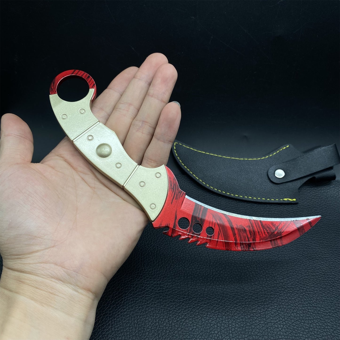 Alloy Talon Karambit Blunt Knife Props