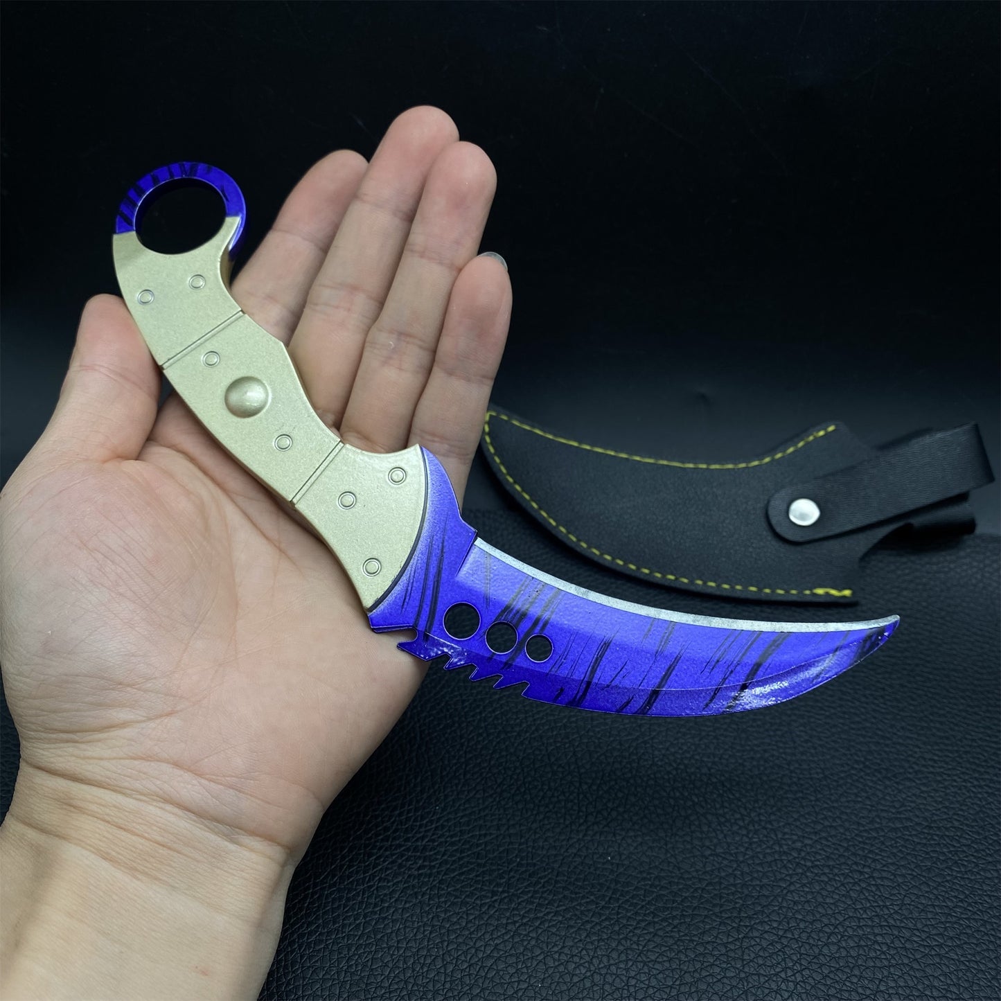 Alloy Talon Karambit Blunt Knife Props