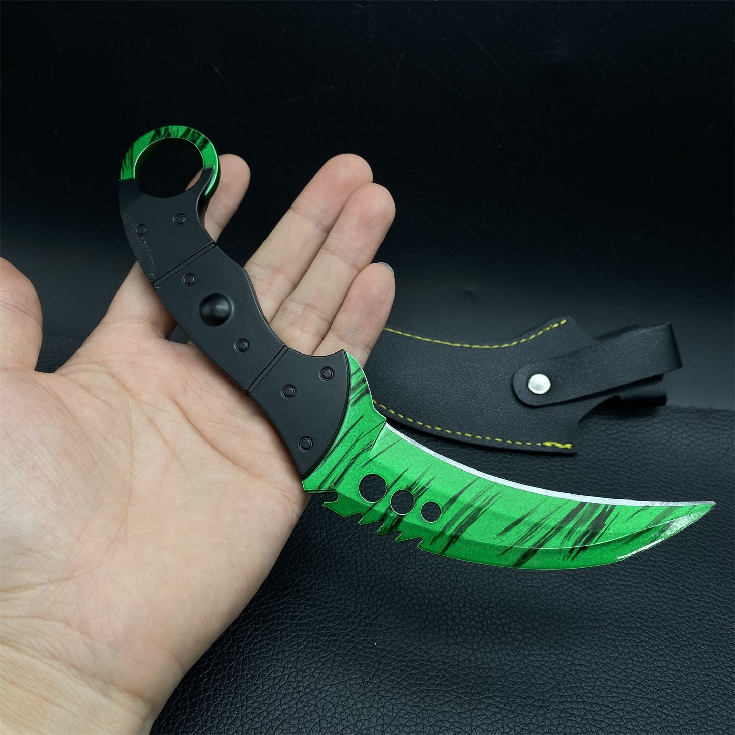 Alloy Talon Karambit Blunt Knife Props
