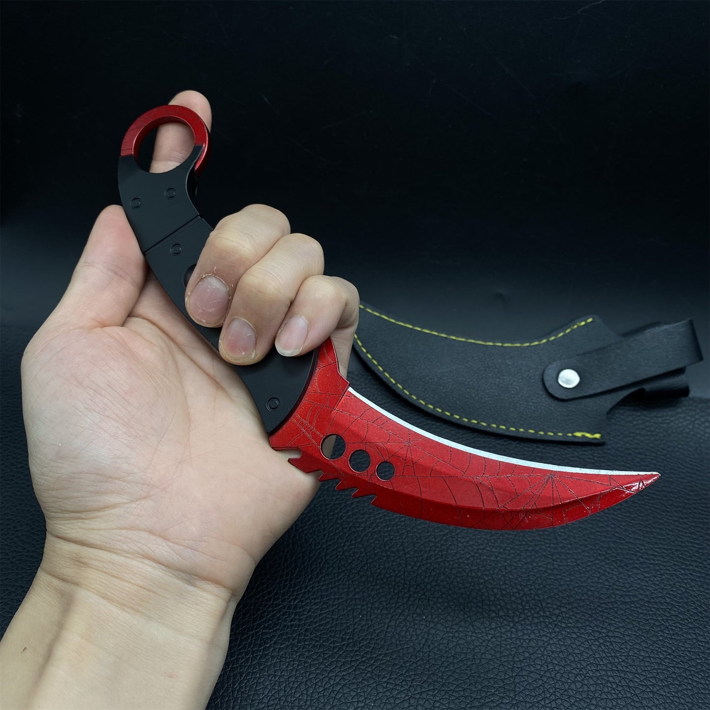 Alloy Talon Karambit Blunt Knife Props