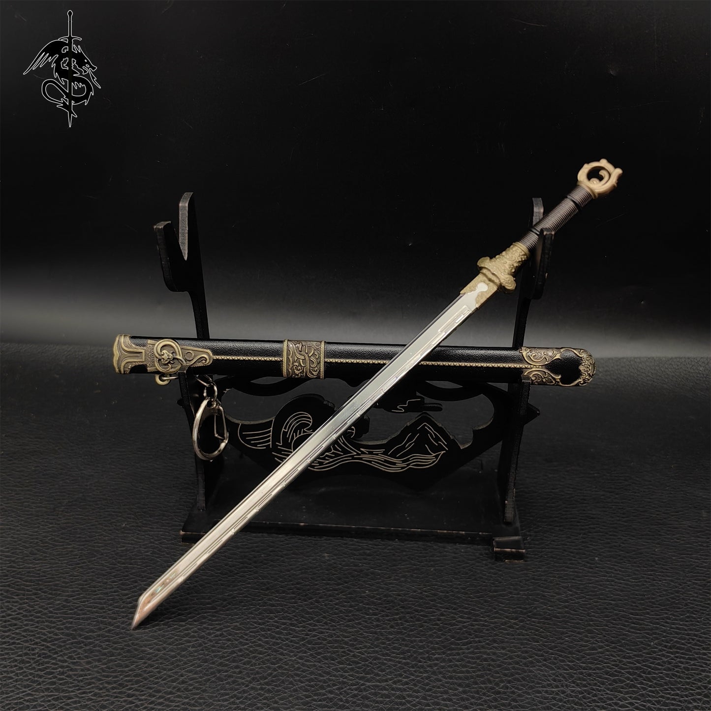 Ancient Chinese General Tang Heng Dao Mini Metal Replica