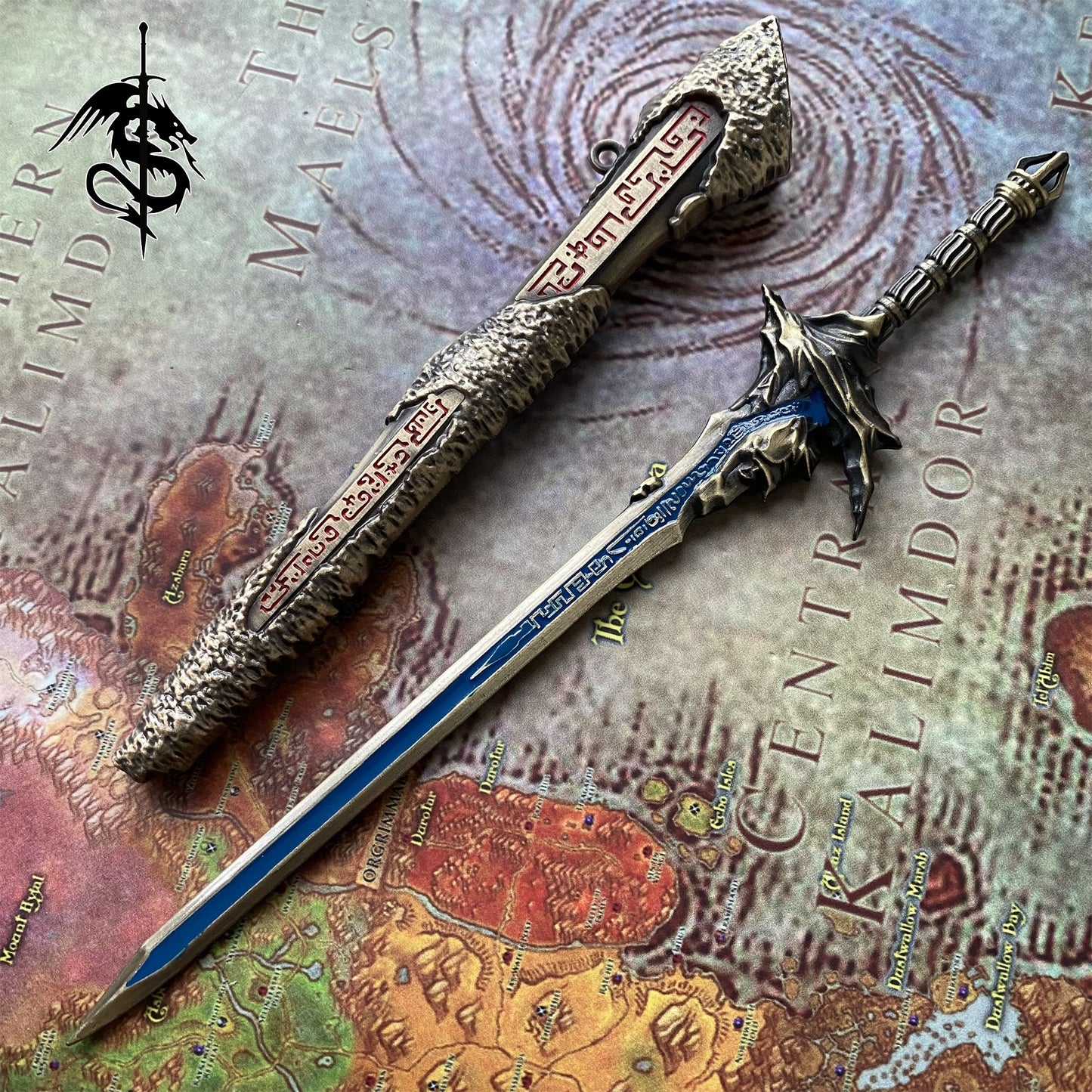 Swords Of Legends The Burning Of Silence Sword Metal Replica