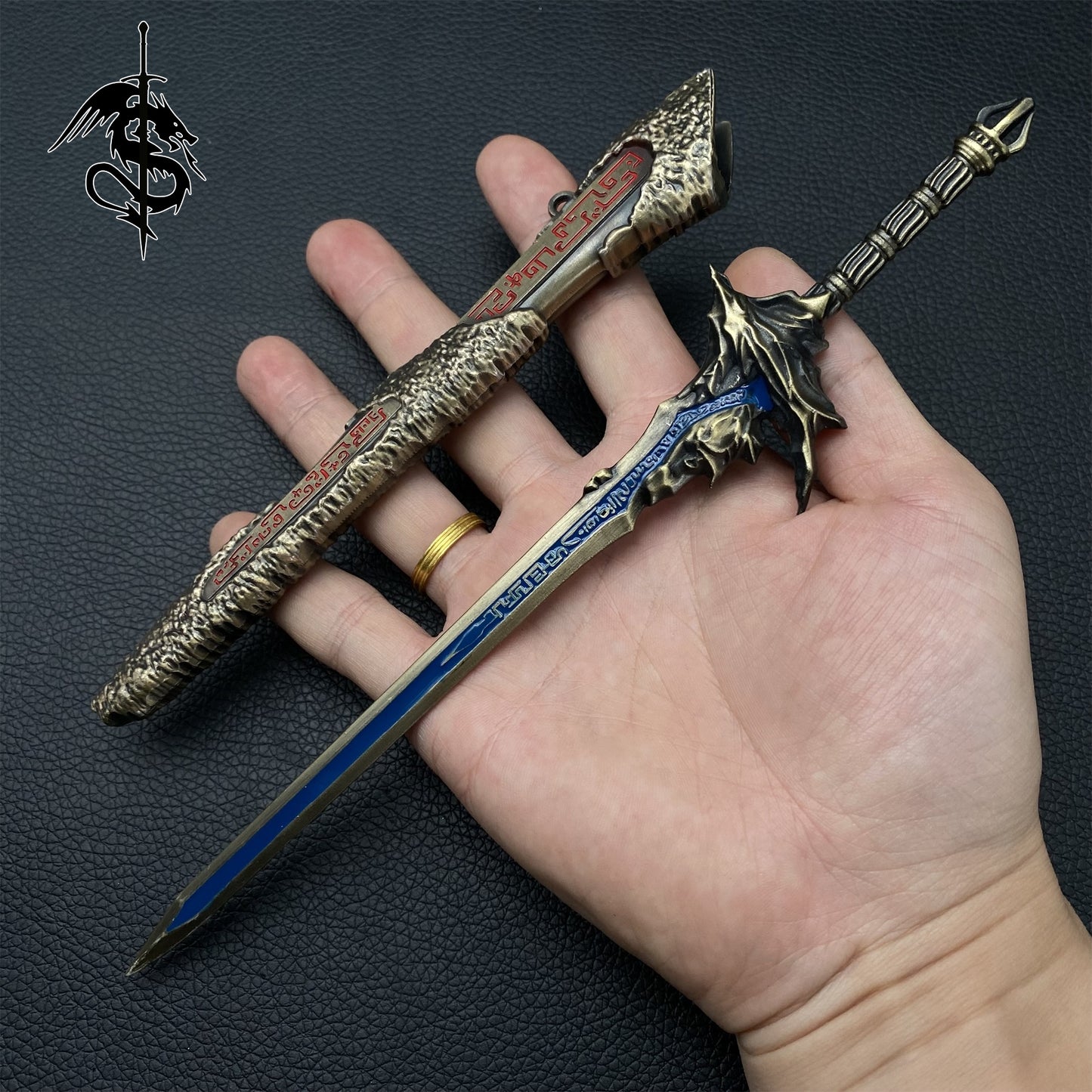 Swords Of Legends The Burning Of Silence Sword Metal Replica